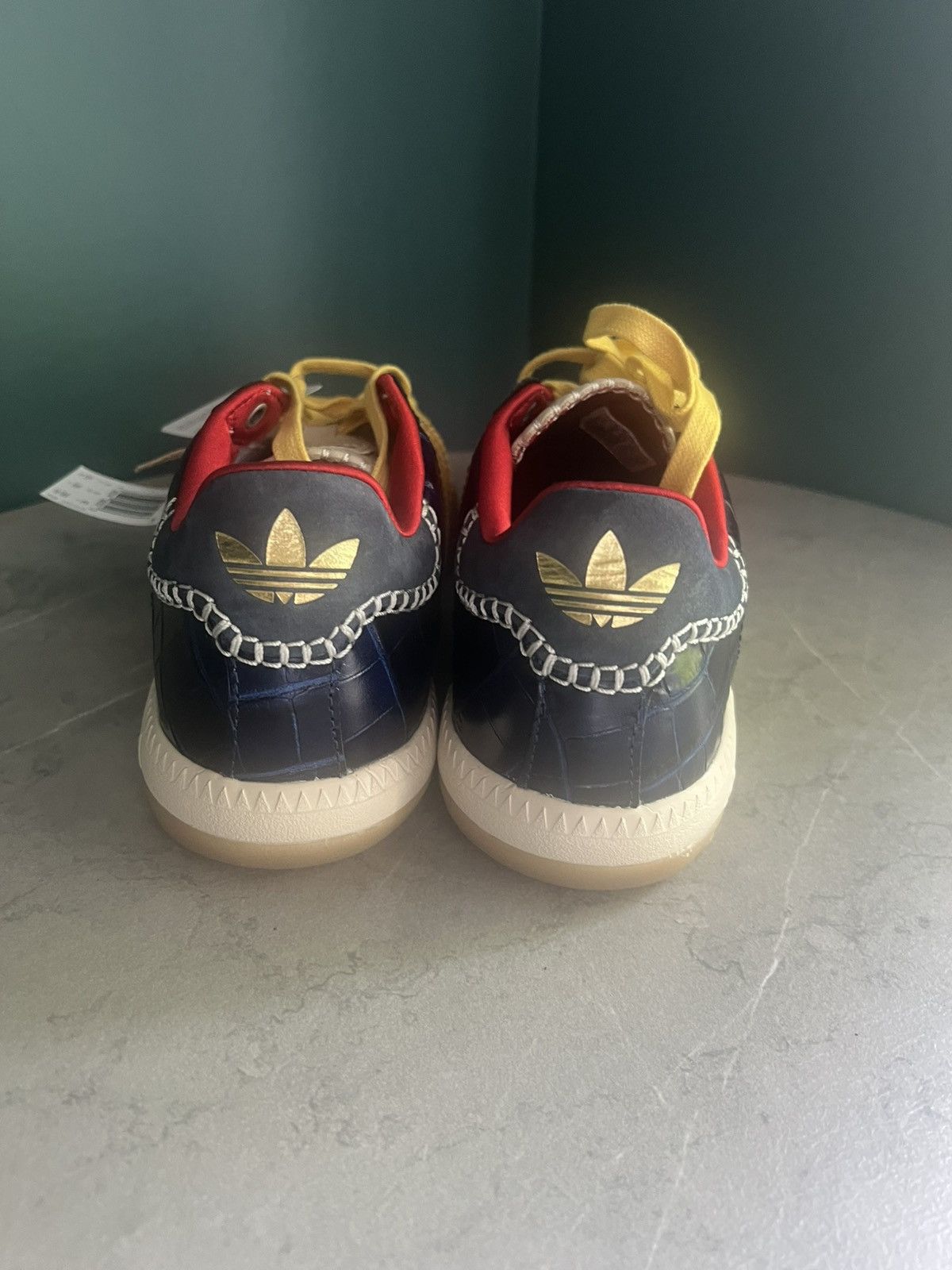 Adidas × Wales Bonner ADIDAS WALES BONNER X SAMBA MILLENNIUM 'FADE GOLD Size US 8.5 / EU 41-42 - 4 Thumbnail