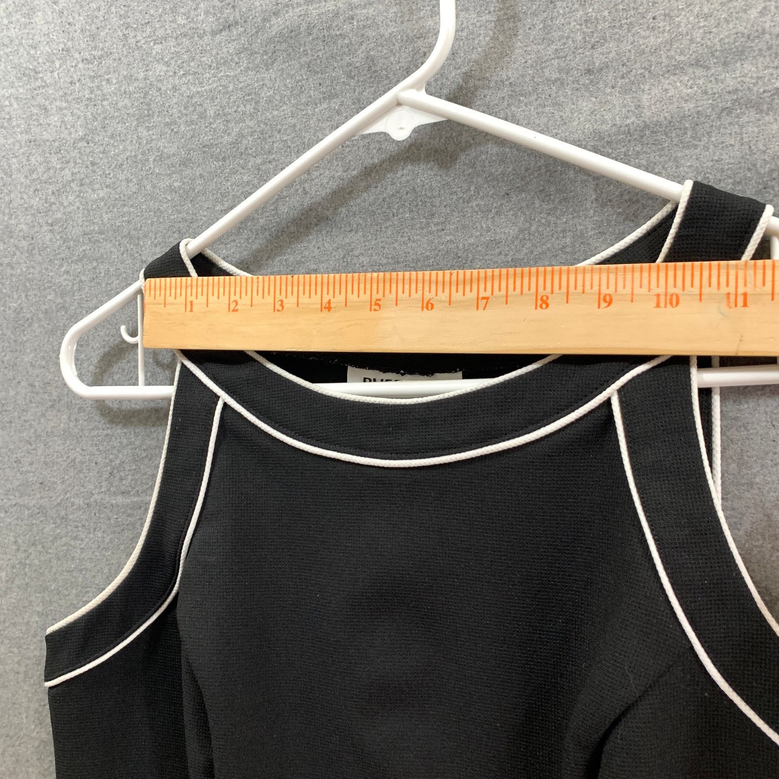 Other Byer Too Crop Top Shirt Women Medium Black Sleeveless Size M / US 6-8 / IT 42-44 - 4 Thumbnail