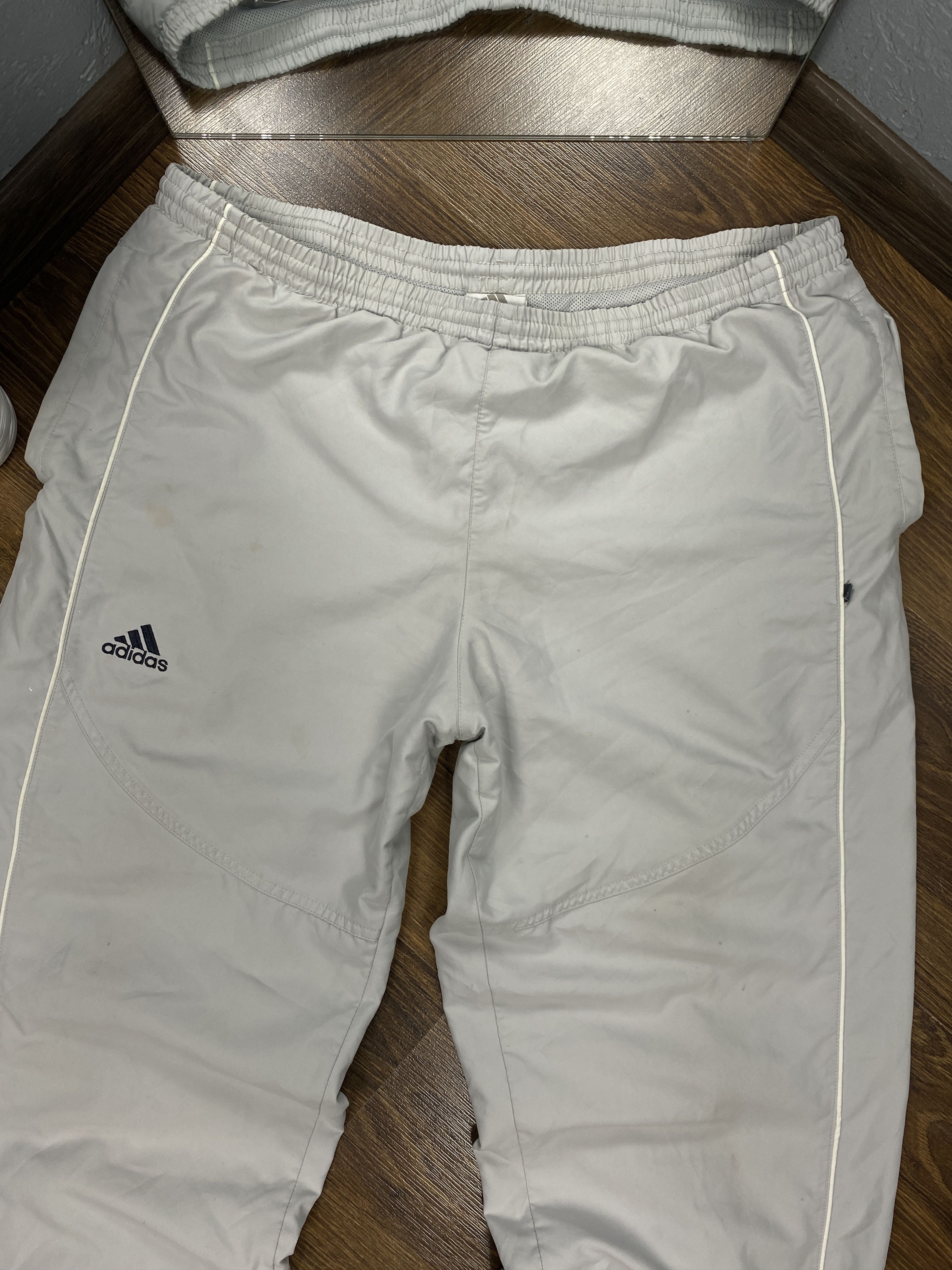Adidas Adidas vintage parachute nylon track pants y2k Size US 36 / EU 52 - 2 Thumbnail