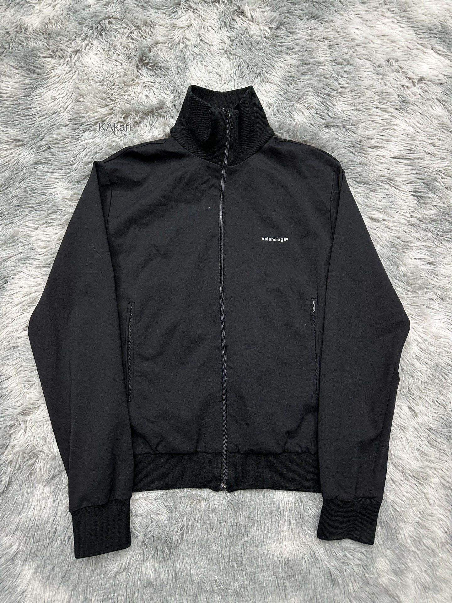 Balenciaga Balenciaga Letter Zip Jacket Size US XXS / EU 40 - 1 Thumbnail
