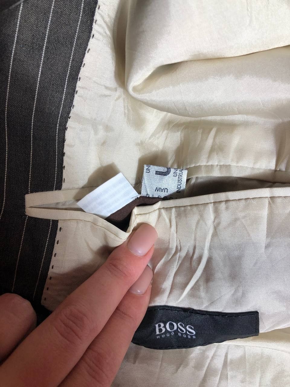 Hugo Boss Hugo Boss Al Capone Double Breasted Cashmere Blazer Size 40R - 17 Thumbnail