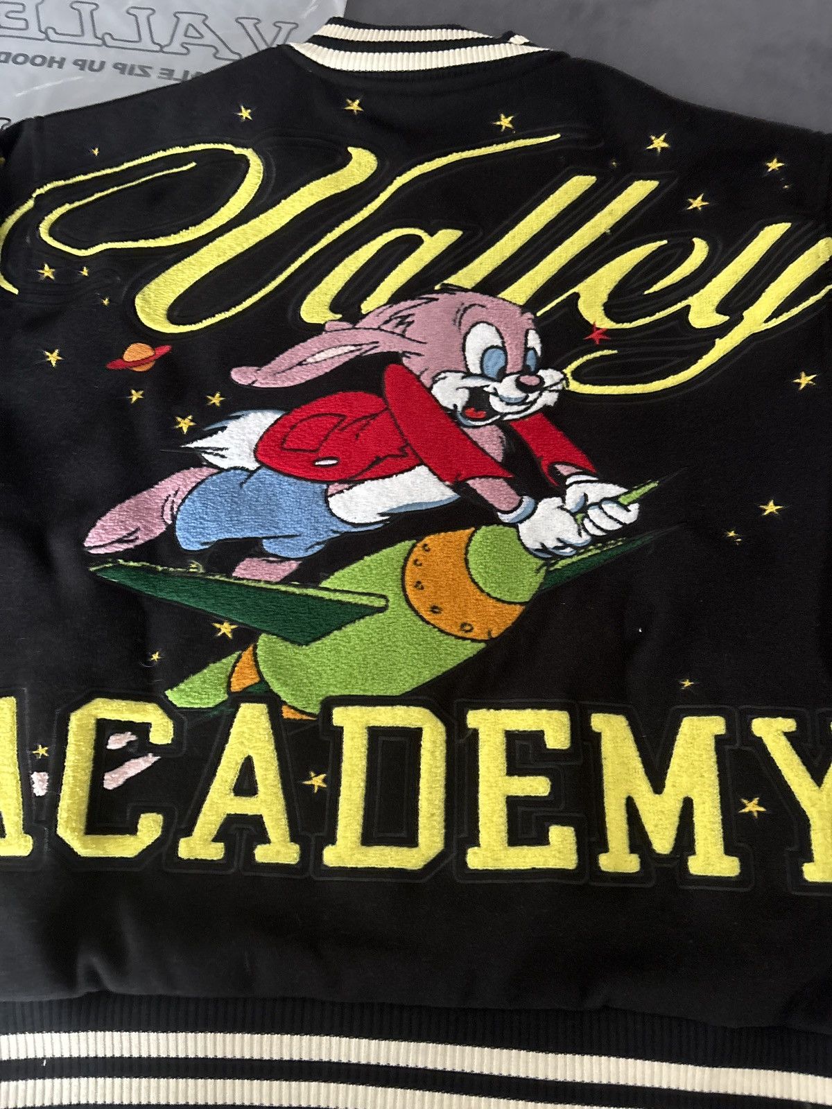 Vale Vale black golf varsity jacket valley Size US L / EU 52-54 / 3 - 6 Thumbnail