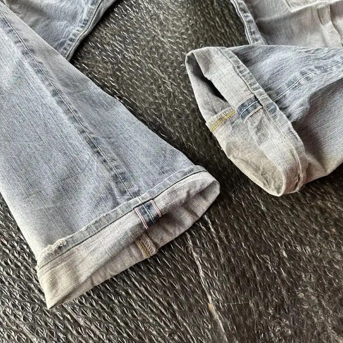 Self Edge RUSTY DIRTY DISTRESSED DENIM REDLINE JEAN FADED SELVEDGE W34 Size US 34 / EU 50 - 17 Thumbnail