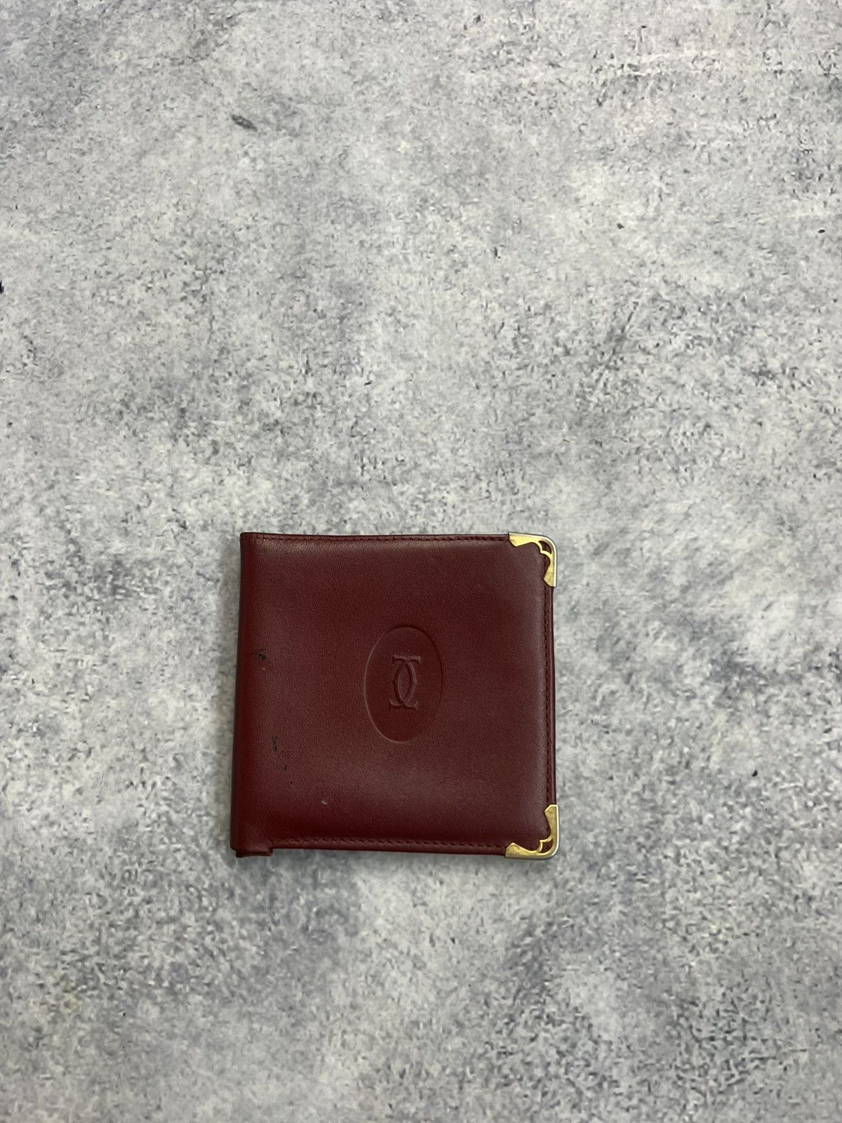 Cartier Cartier vintage must de Cartier burgundy wallet Size ONE SIZE - 1 Thumbnail