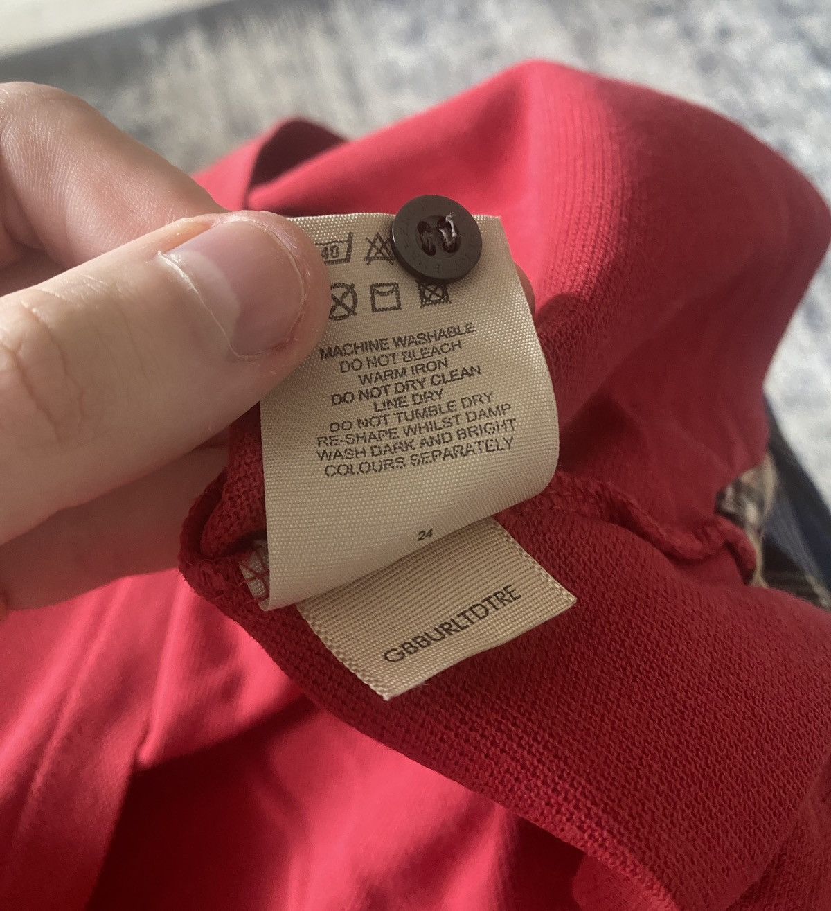 Burberry Luxury burberry polo shirt Size US L / EU 52-54 / 3 - 4 Thumbnail