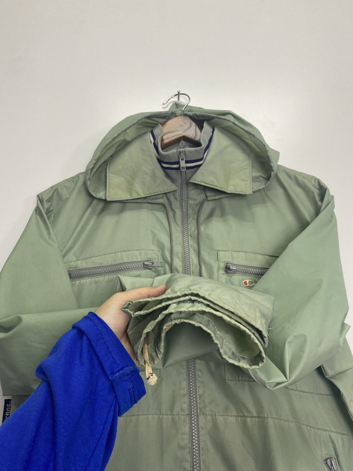 Champion × Vintage Vintage Champion Product Windbreaker Size US M / EU 48-50 / 2 - 13 Thumbnail