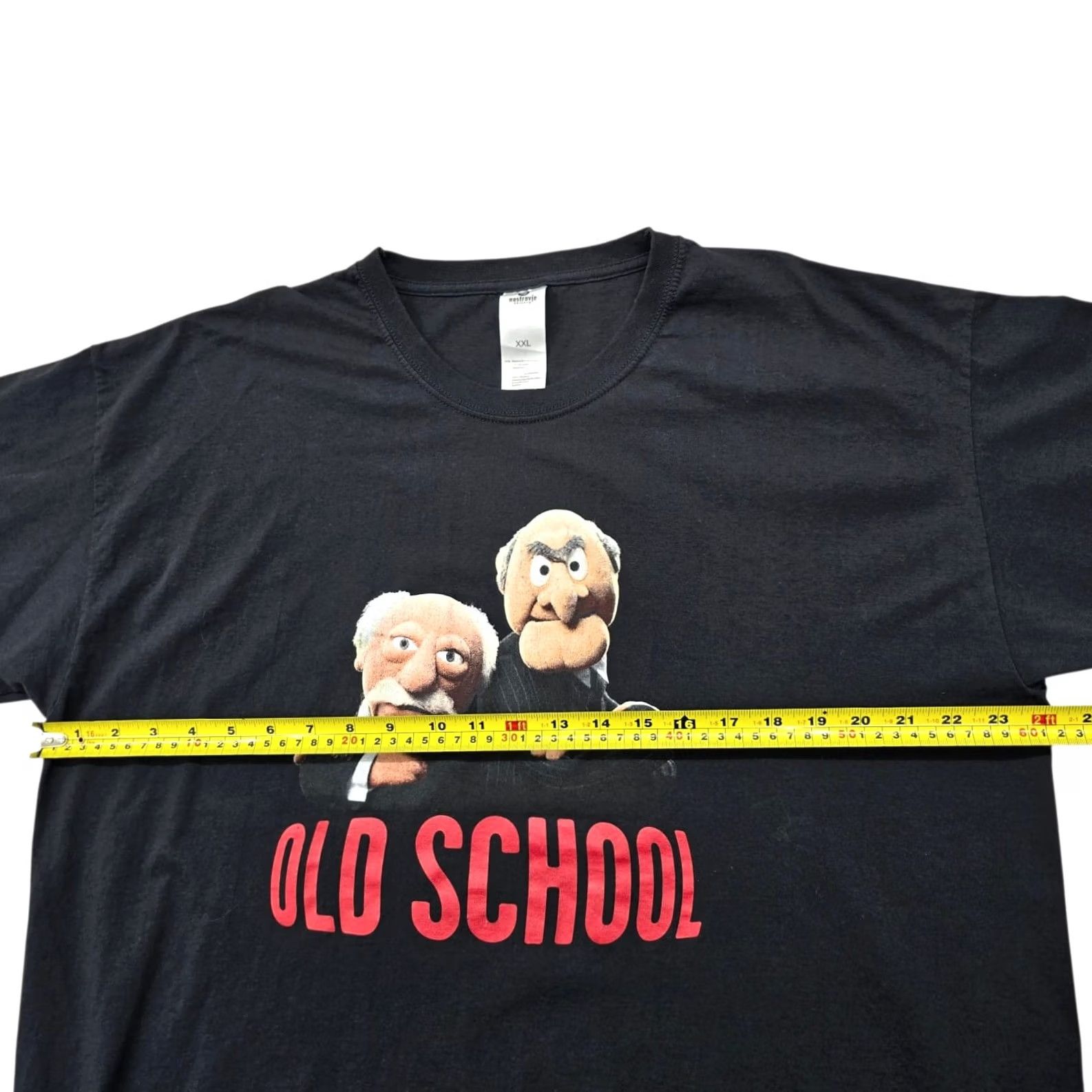 Vintage Nastrovje Potsdam Men's Black Muppets Waldorf Statler XXL Vintage T-Shirt Size US XXL / EU 58 / 5 - 6 Thumbnail