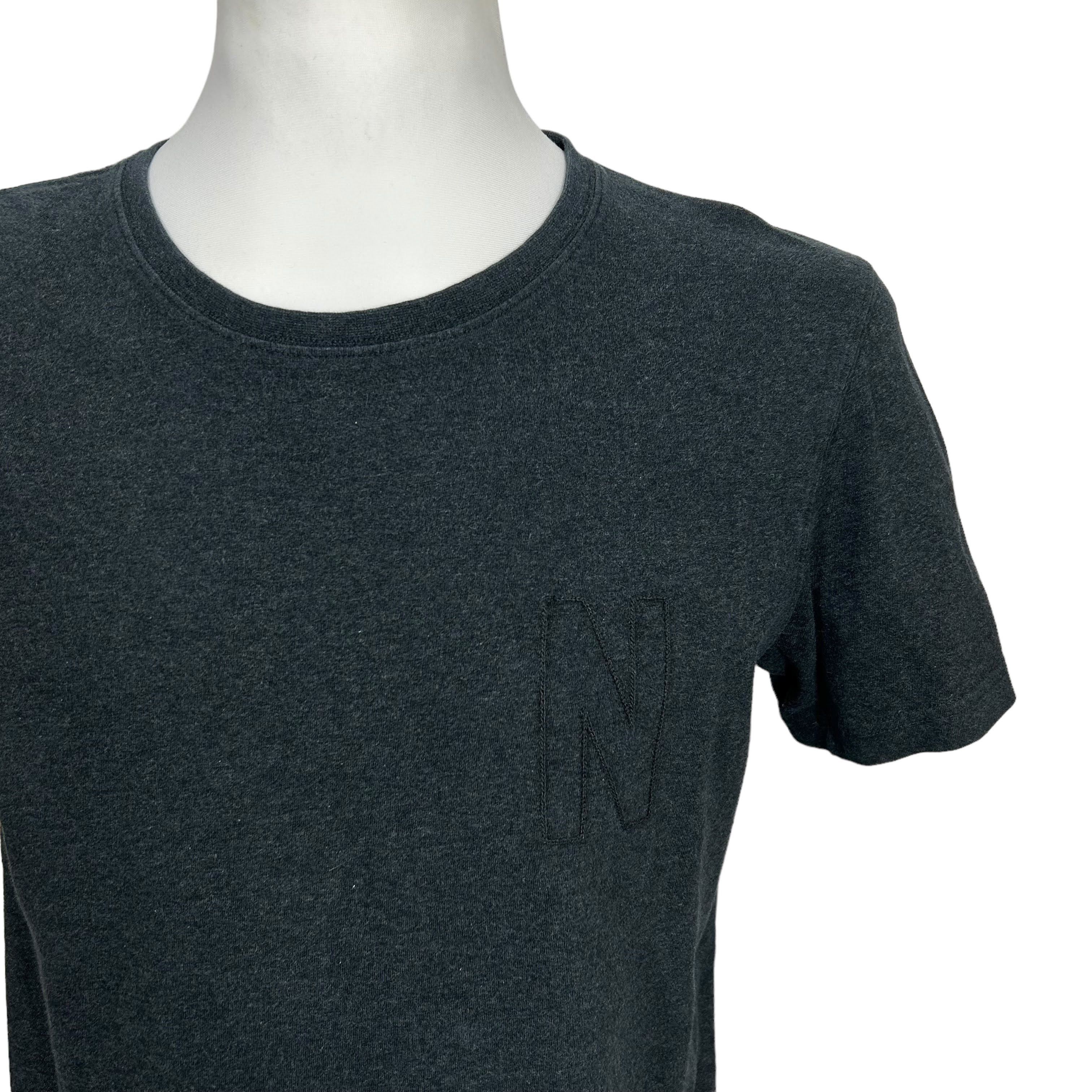 Norse Projects Norse Projects Niels Basic Logo Gray Embroidered T-shirt M Size US M / EU 48-50 / 2 - 3 Thumbnail
