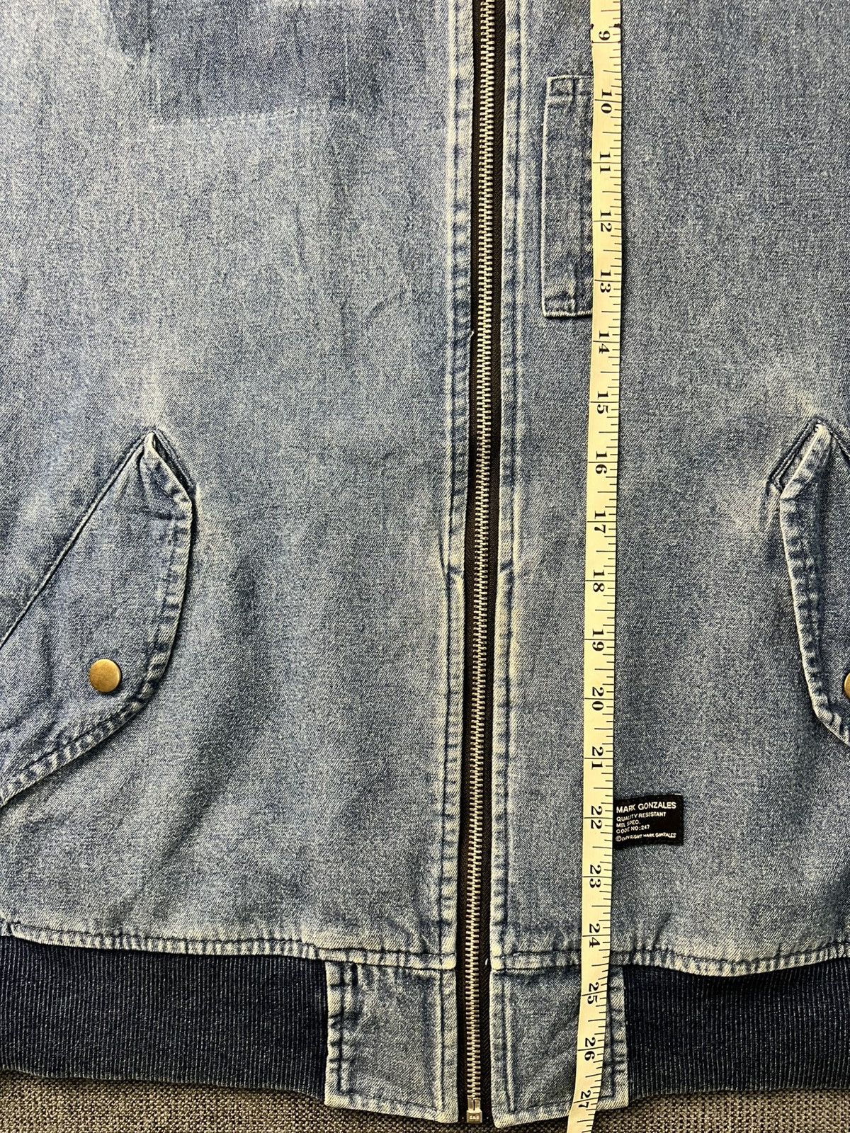 Other Mark Gonzales denim bomber jacket Size US L / EU 52-54 / 3 - 10 Thumbnail