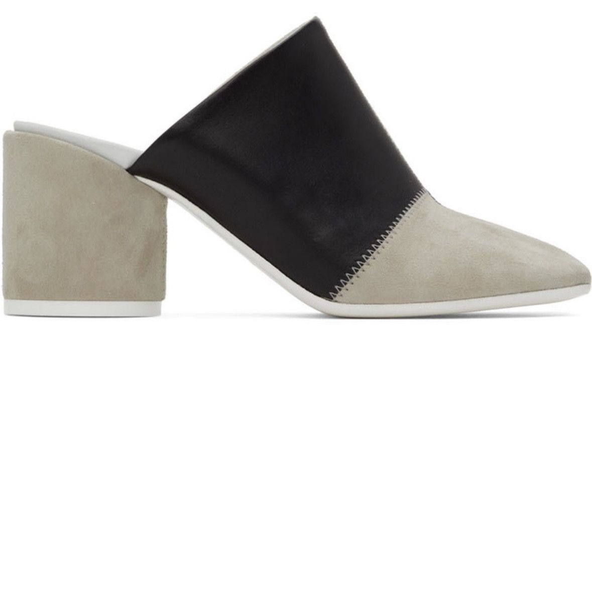 Maison Margiela MM6 Leather Heels Size US 7 / IT 37 - 2 Thumbnail