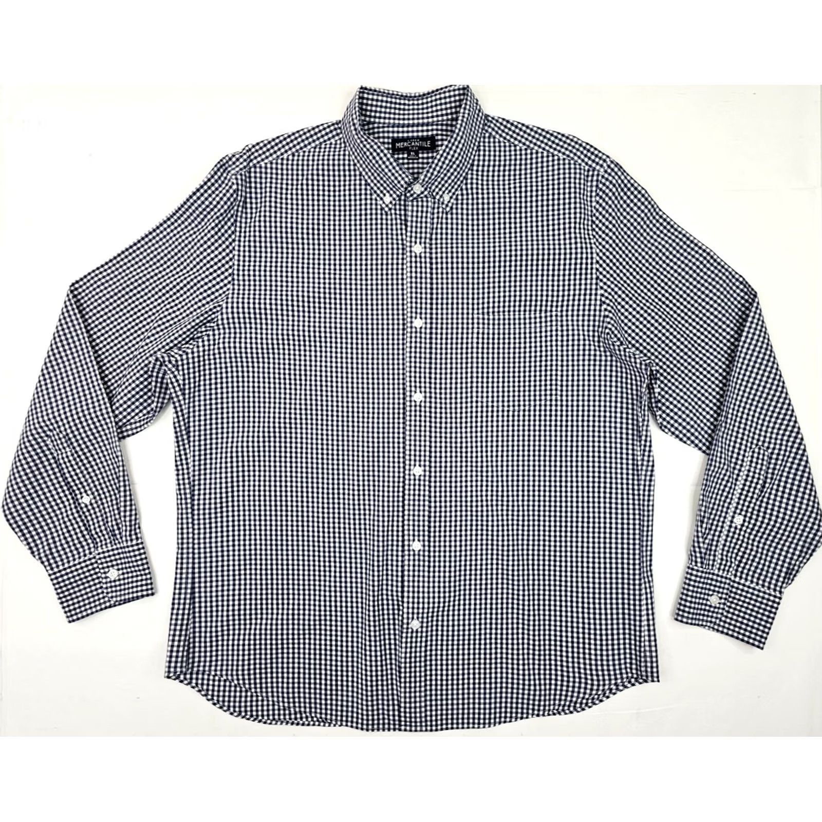 J.Crew J.CREW Mercantile Flex Gingham Check Shirts – Men’s XL – Green & Blue – Lot of 2 Shirt (Button-Up) Size US XL / EU 56 / 4 - 5 Thumbnail