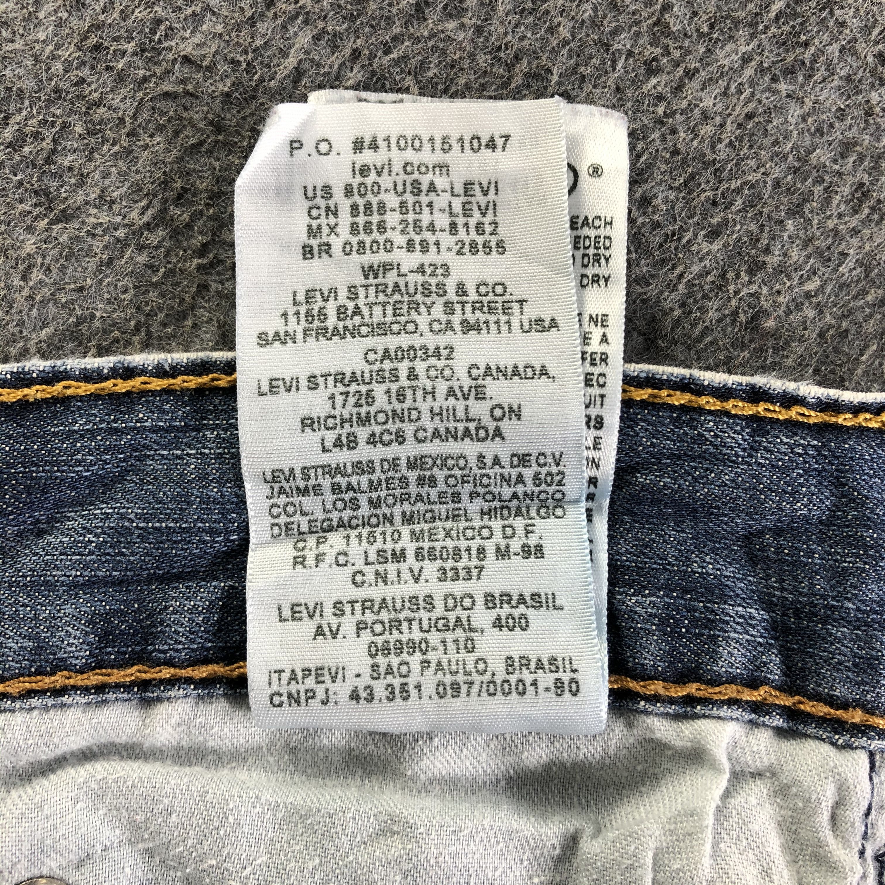 Levi's Vintage Levis 514 Jeans-J4392 Size US 30 / EU 46 - 10 Thumbnail