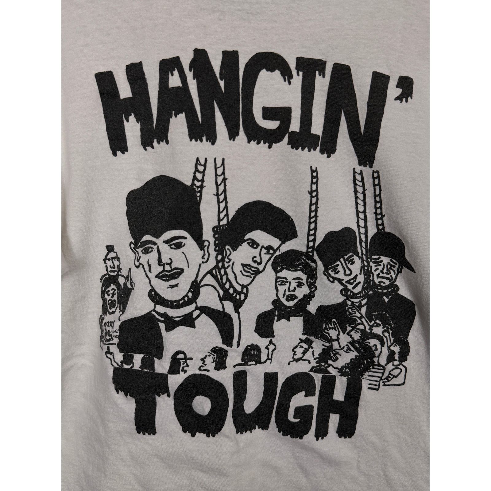 Hanes Vtg 90s 1990 NKOTB New Kids No Kids on the Block Hate Band T Size US L / EU 52-54 / 3 - 6 Thumbnail