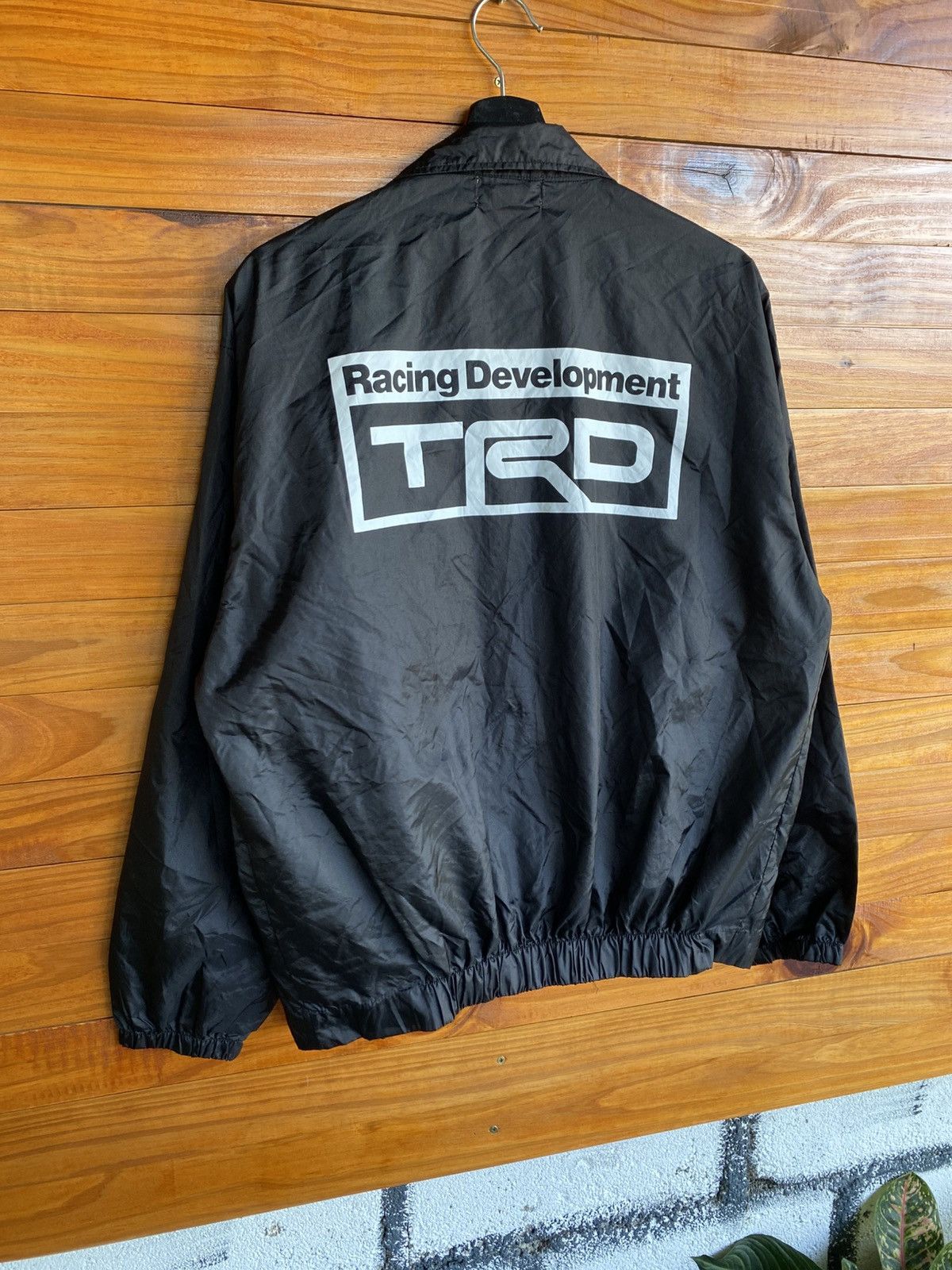 Vintage Vintage TRD Toyota Racing Development Black Nylon Jacket Size US M / EU 48-50 / 2 - 5 Thumbnail