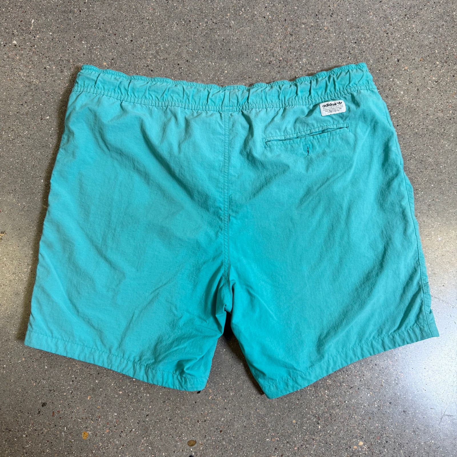 Adidas Adidas Skateboarding 2018 Teal Mesh Shorts XL Street Trefoil Size US 36 / EU 52 - 8 Thumbnail