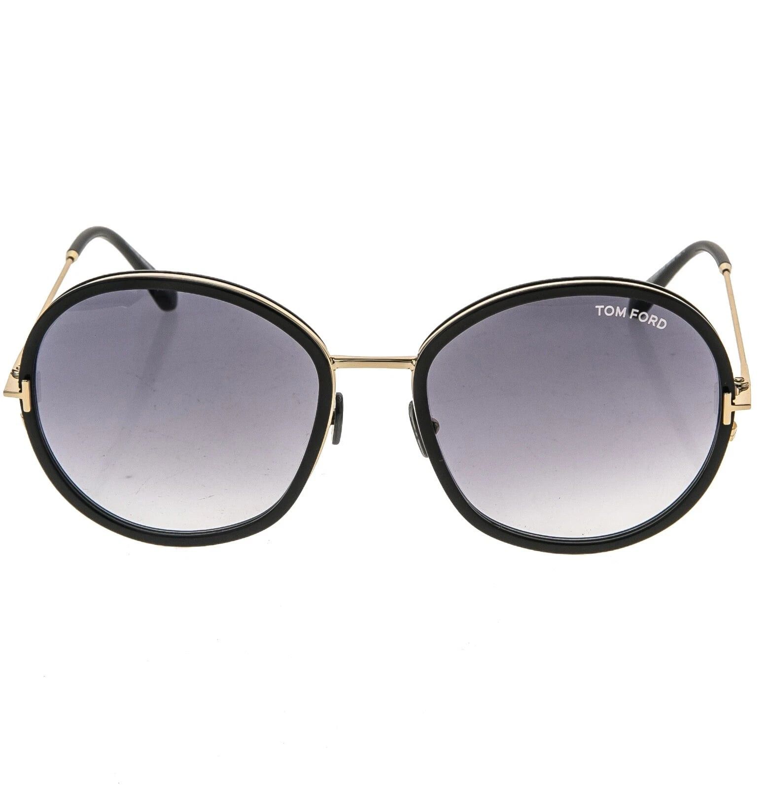 Tom Ford TOM FORD HUNTER 02 TF0946 01B Gold Black Sunglasses 946 Size ONE SIZE - 11 Thumbnail