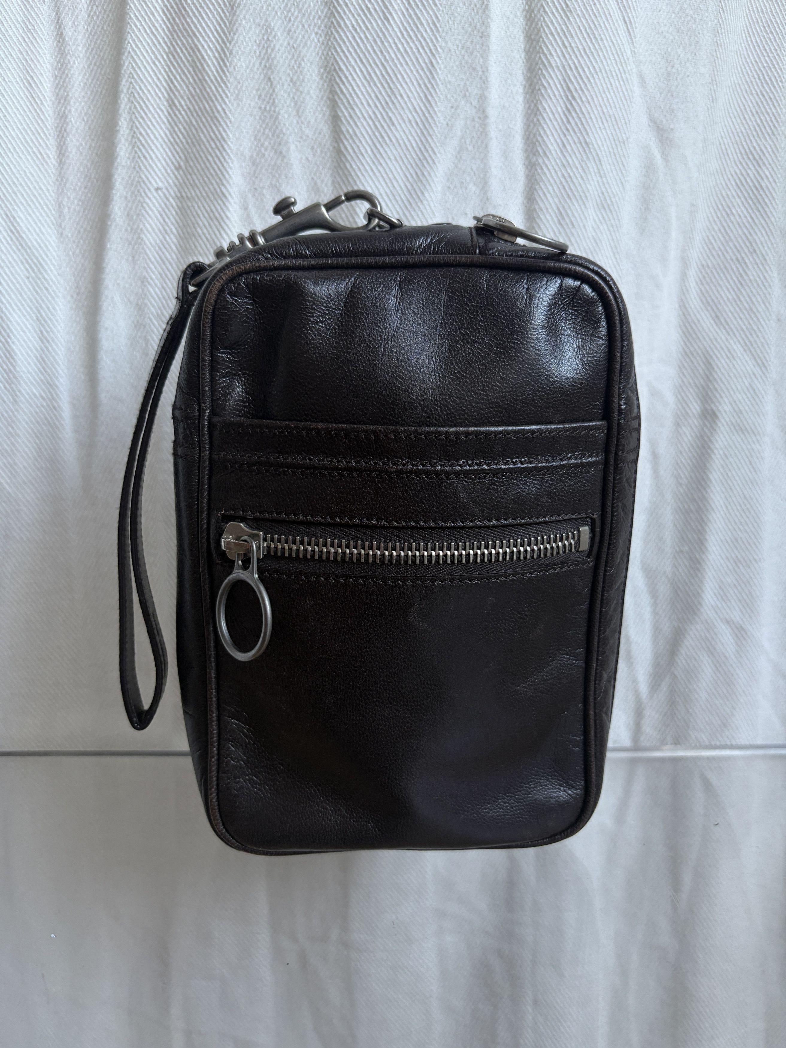 Dior Dior Homme Leather iPod case with chain and bee | Grailed