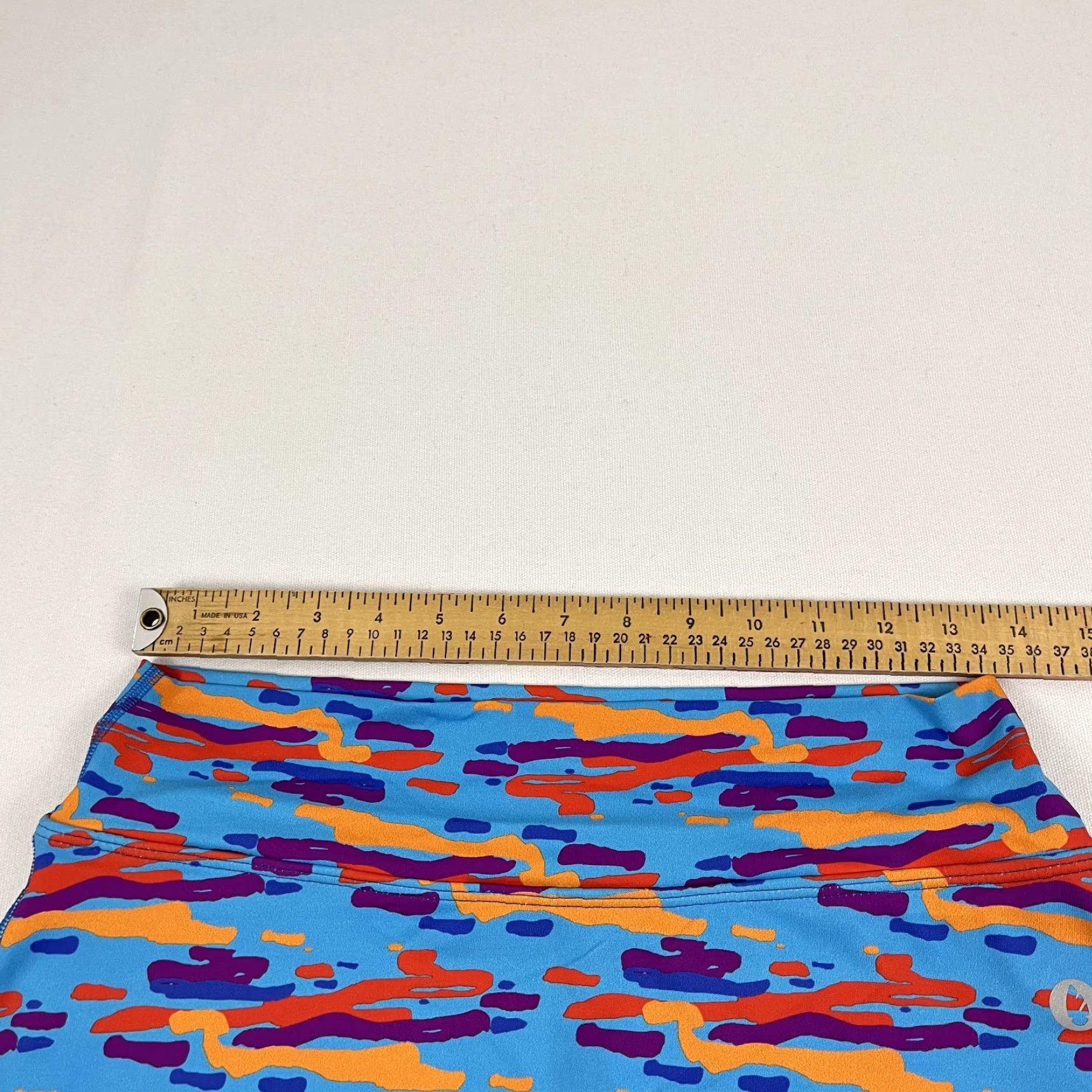 Vintage Dona Jo Skort Womens Size 2 (L) Paint Splatter Abstract Artsy Active Fitness Gym Size ONE SIZE - 4 Thumbnail