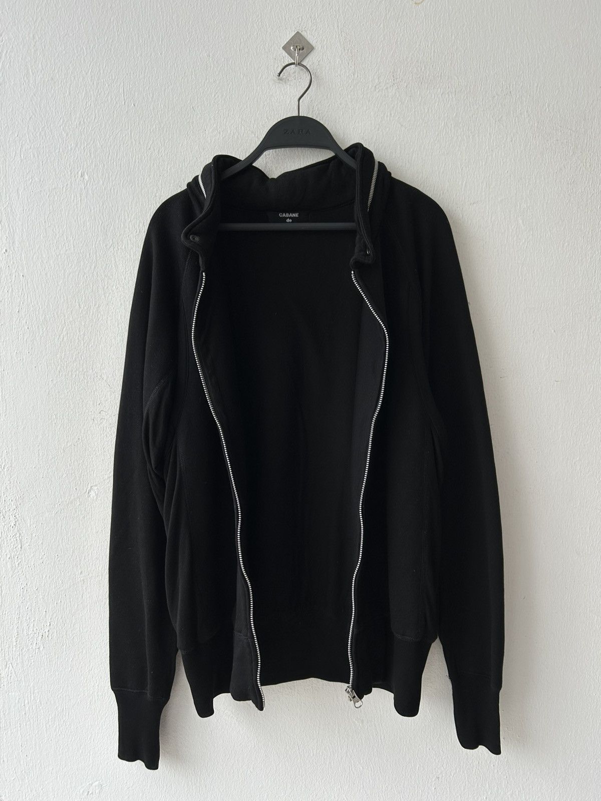 CABANE de ZUCCa Issey Miyake Zucca Zipper Hoodie Size US M / EU 48-50 / 2 - 3 Thumbnail