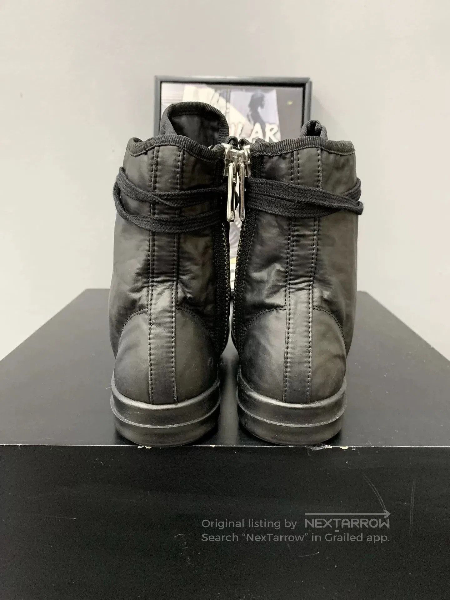 Rick Owens Drkshdw rick owens drkshdw black high-top sneakers. Size US 5.5 / IT 35.5 - 7 Thumbnail
