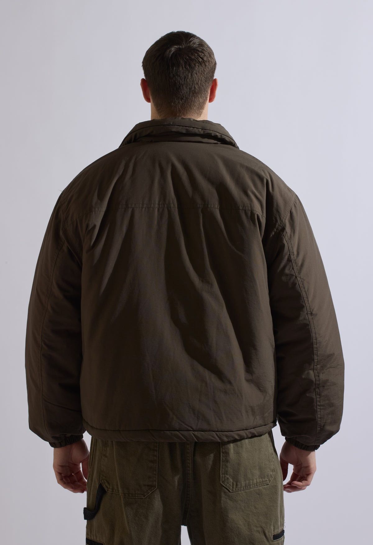 Japanese Brand NKC Store Olive Puffer Size US L / EU 52-54 / 3 - 3 Thumbnail