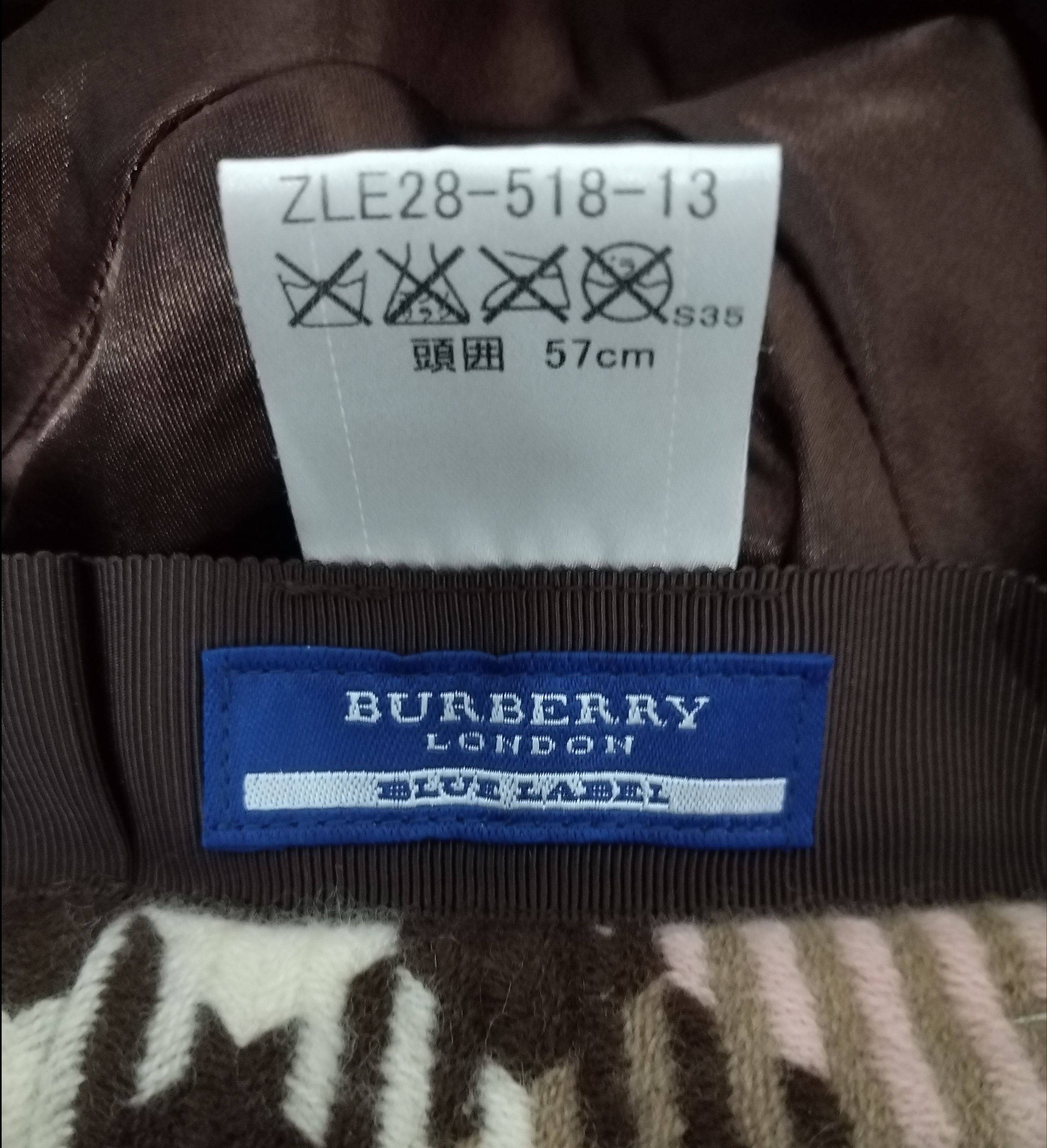 Burberry Burberry Blue Label Checkered Beret Original Collection Size ONE SIZE - 7 Thumbnail