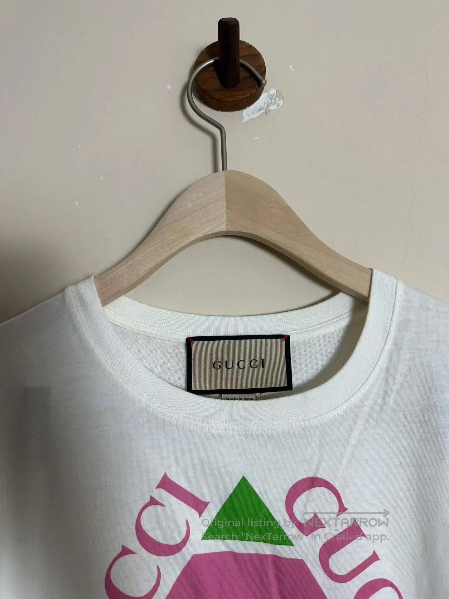 Gucci Guicci Diamond Pattern Printed Short Sleeve| Size US XXS / EU 40 - 3 Thumbnail
