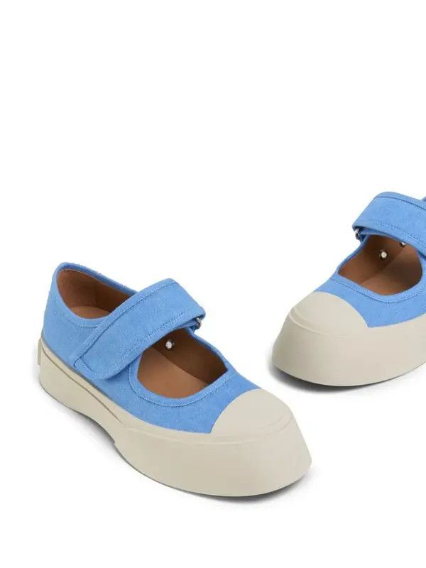Marni o1w1db11125 Pablo Mare Jane Sneakers in Blue Size US 10 / IT 40 - 5 Thumbnail
