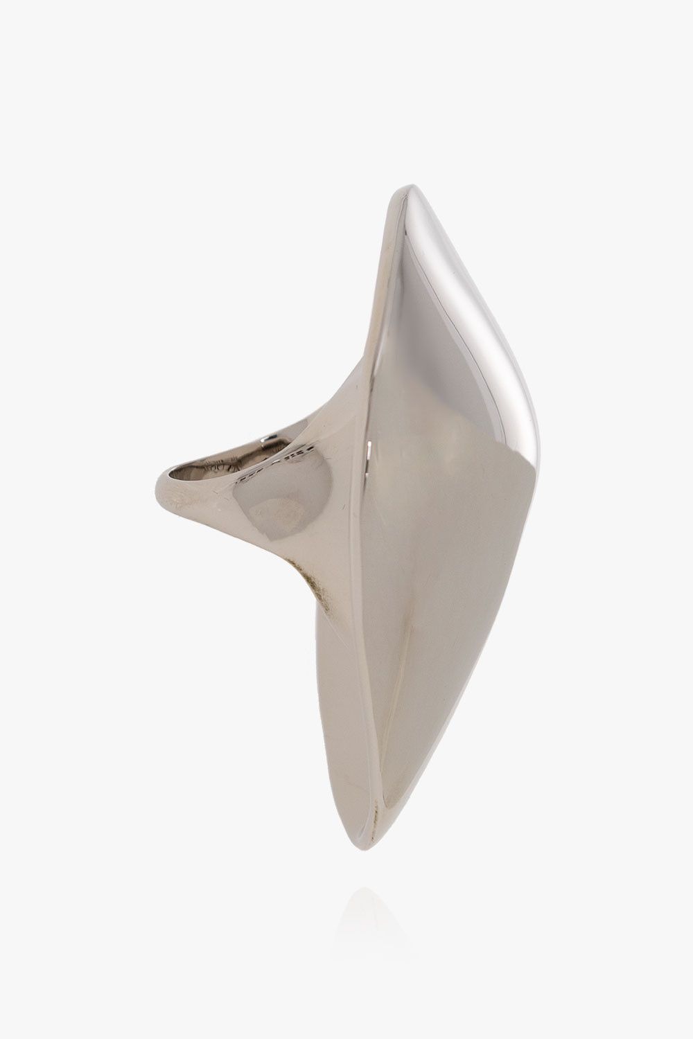 Alexander McQueen ALEXANDER MCQUEEN Aura silver tone metal ring 6 / 13 q Size ONE SIZE - 3 Thumbnail