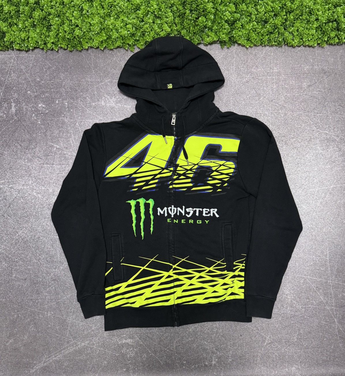 Vintage Monster Energy VR 46 Racing Hoodie size L Affliction Style Size US L / EU 52-54 / 3 - 1 Thumbnail
