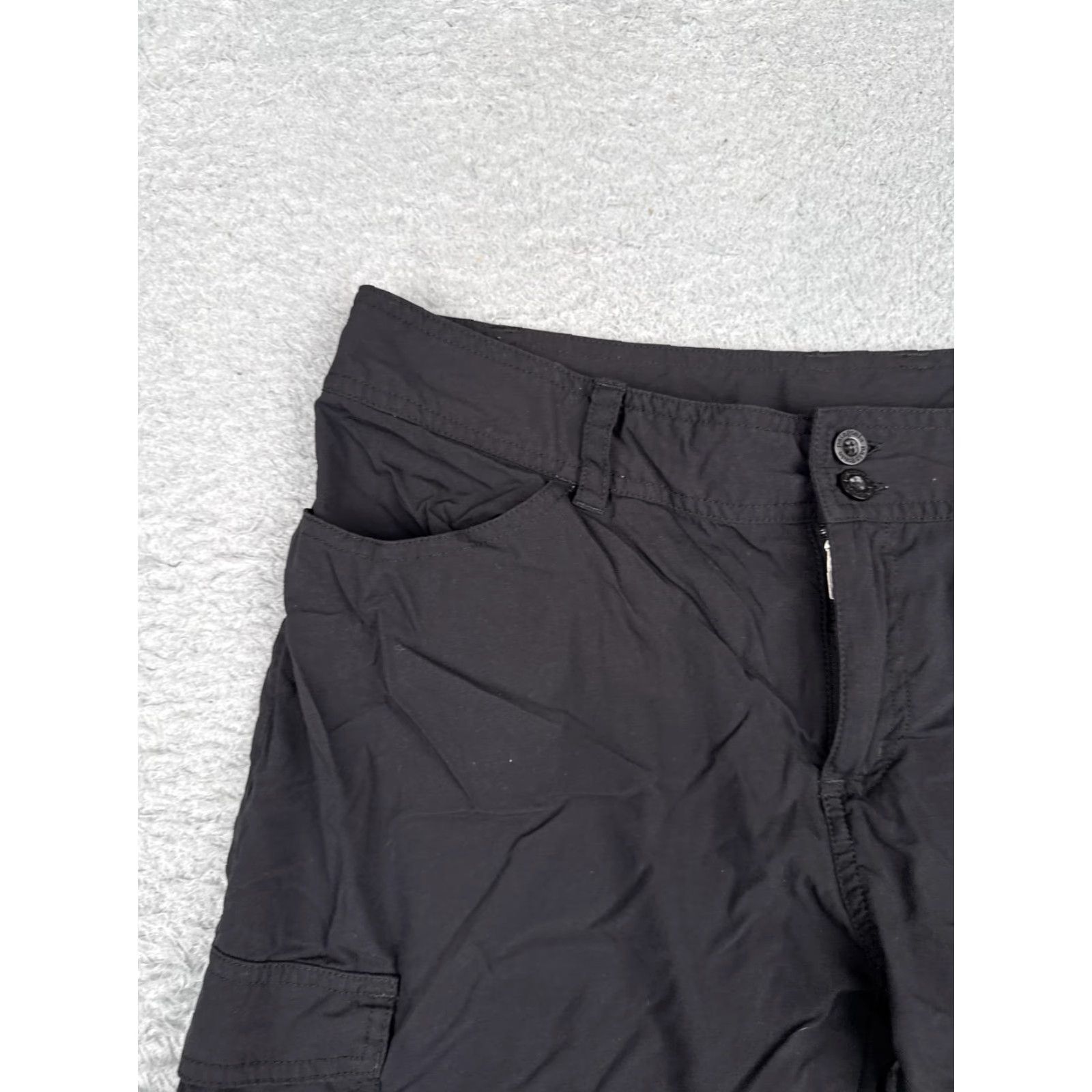 Patagonia Patagonia Cargo Shorts Womens 8 Black Nylon Microfiber Hiking Outdoor Casual Size 30" / US 8 / IT 44 - 4 Thumbnail