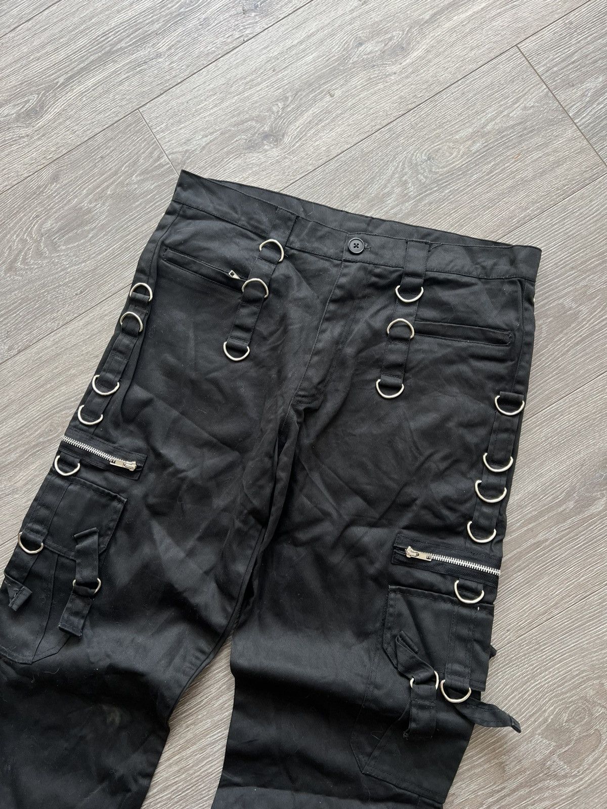 Japanese Brand Vintage Avant Garde Pants Y2K Bondage Gothic Size US 32 / EU 48 - 4 Thumbnail