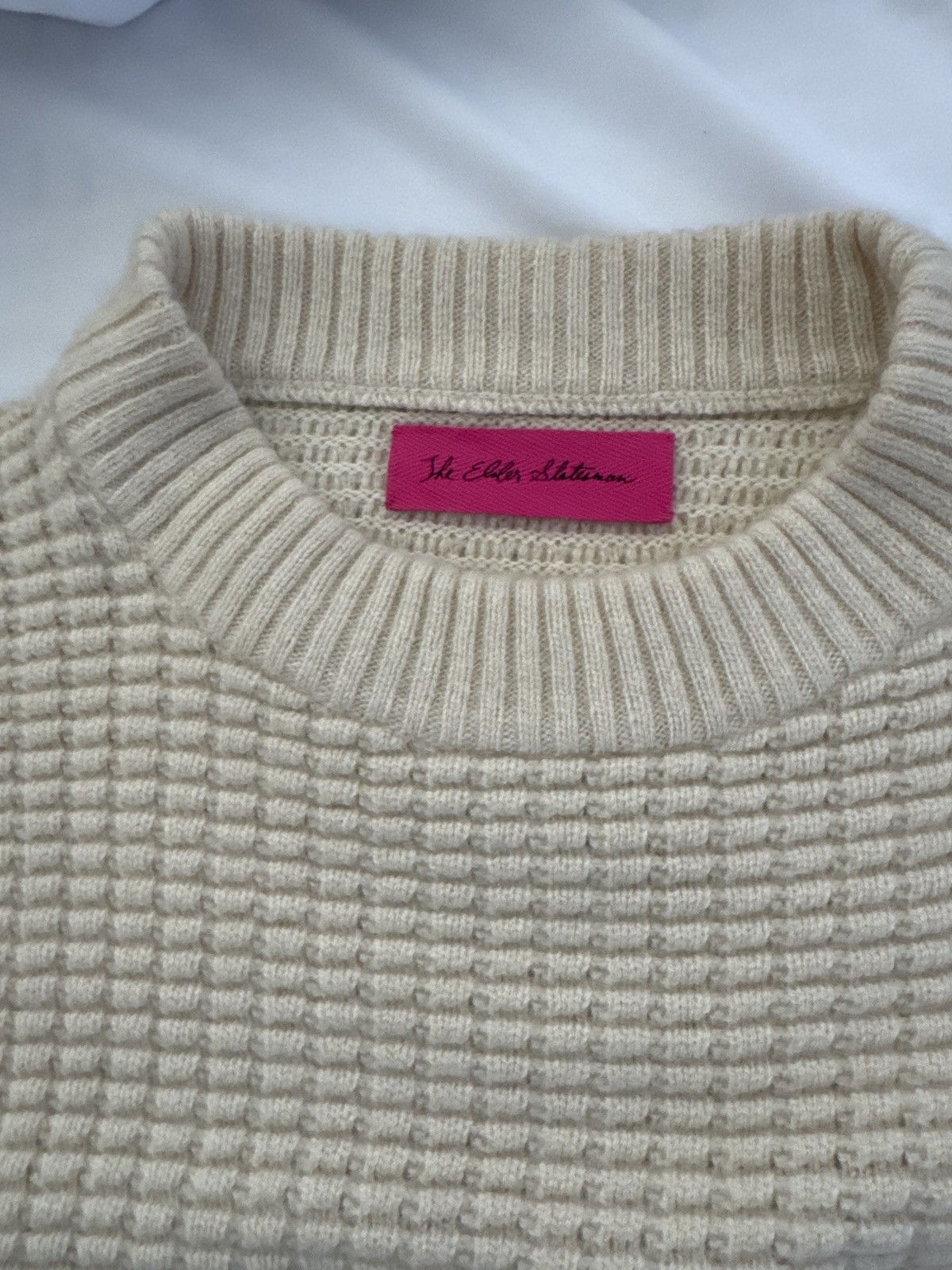 The Elder Statesman White elder statesman 100% cashmere sweater Size US L / EU 52-54 / 3 - 4 Thumbnail