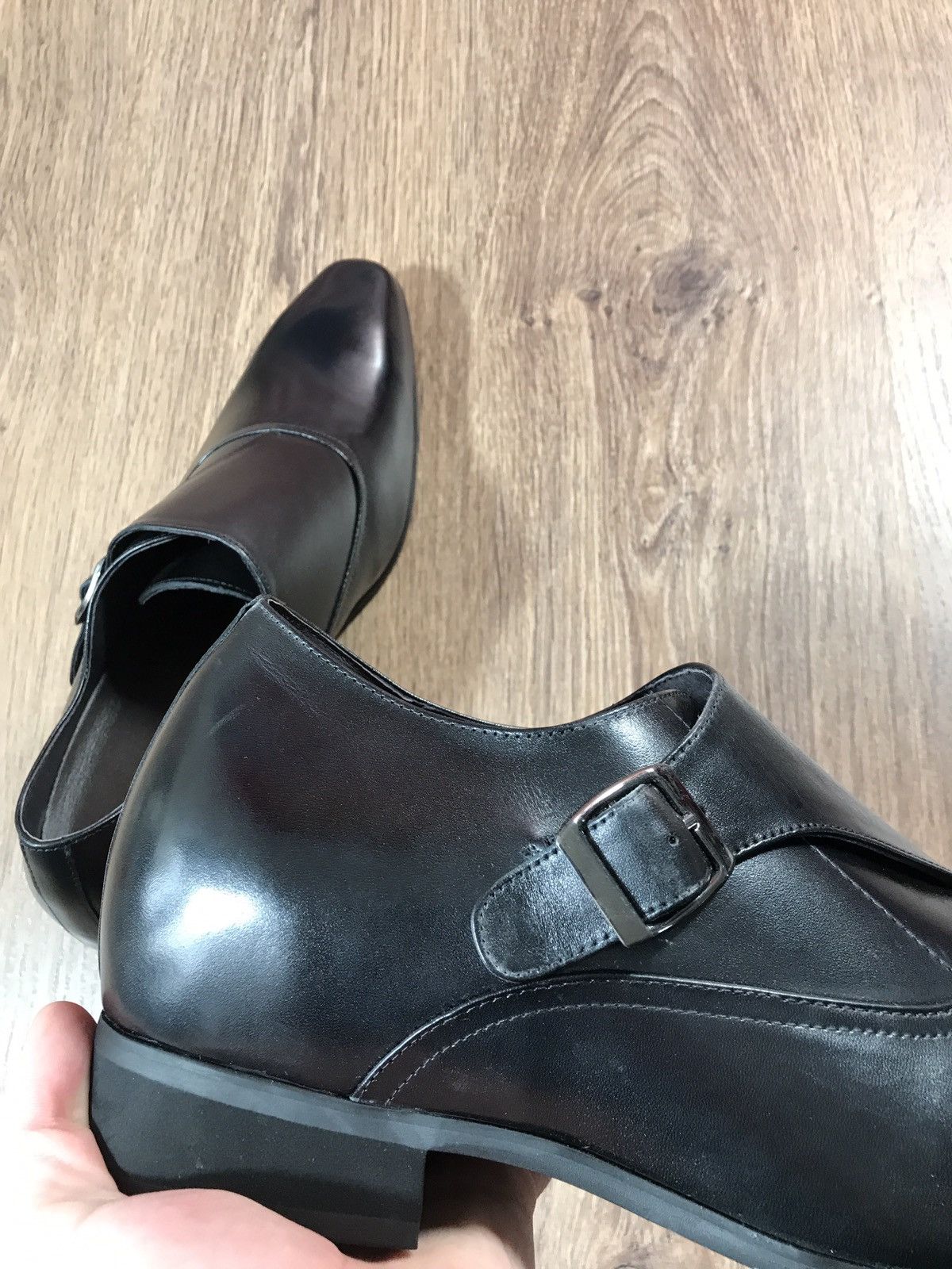 Vintage Chamaripa Monk Strap Height Increase 7CM/2,76 Inches Size US 9 / EU 42 - 10 Thumbnail