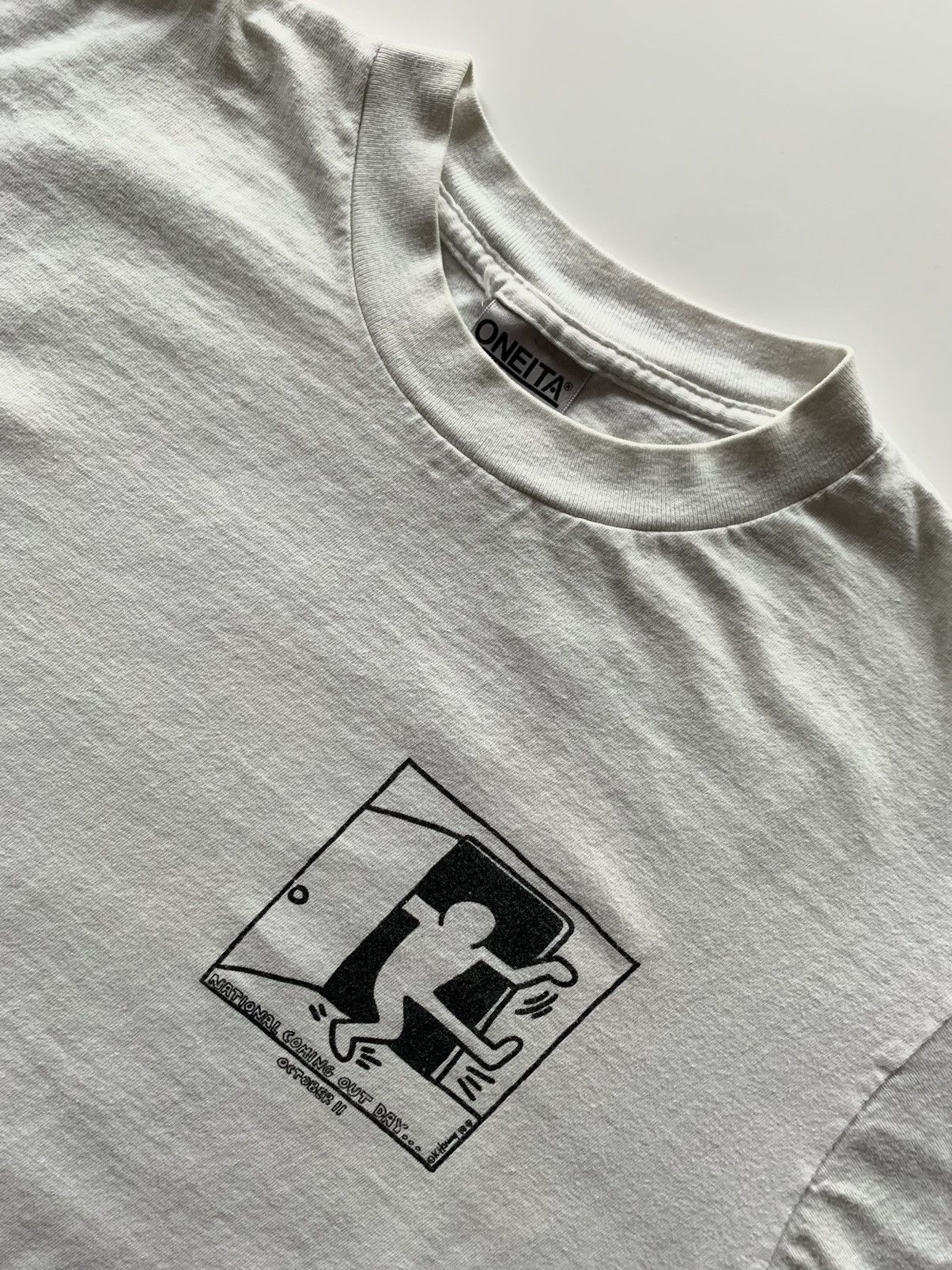 Keith Haring Vintage Keith Haring NCOD ‘88 Size US L / EU 52-54 / 3 - 1 Thumbnail
