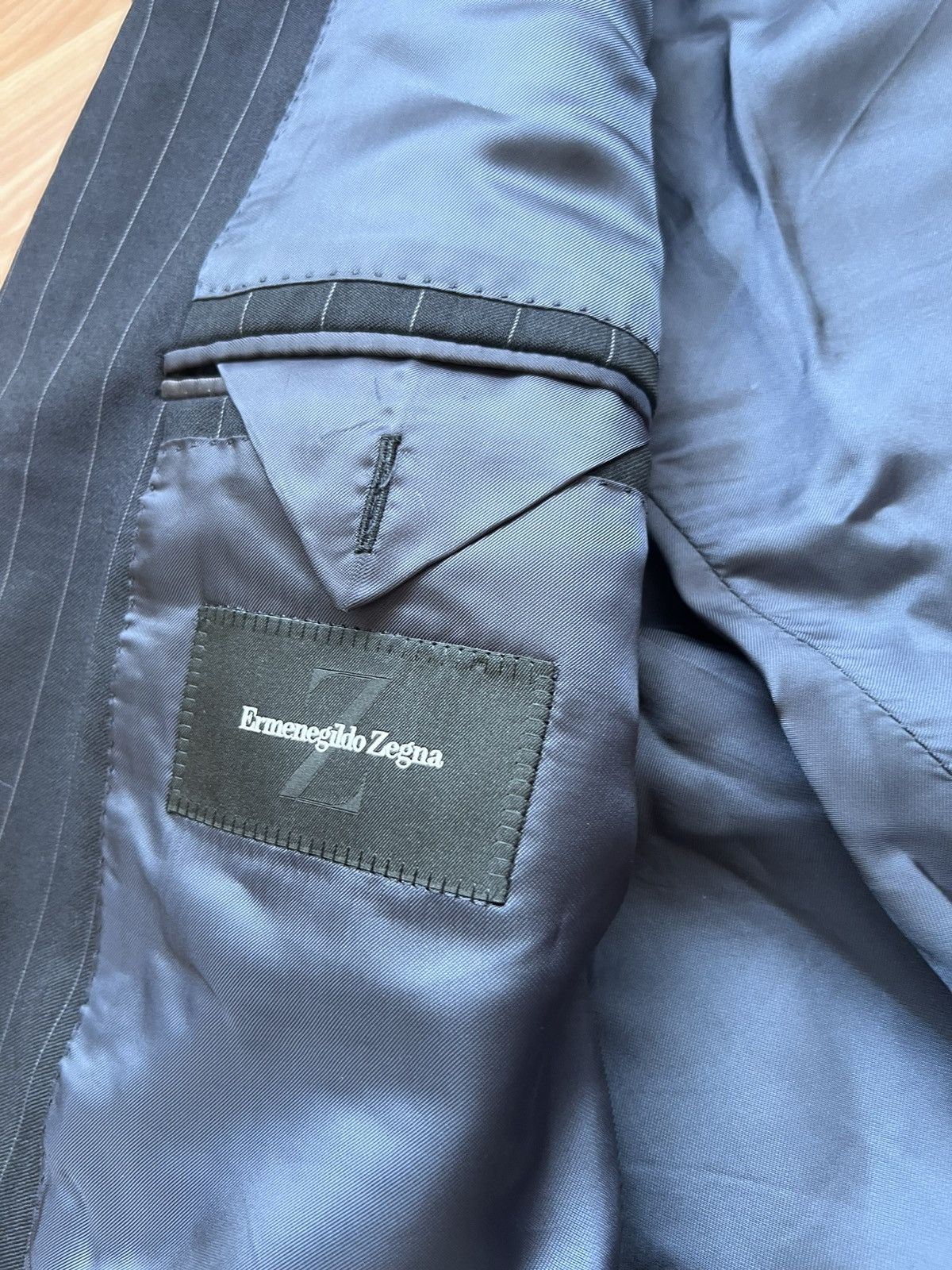 Ermenegildo Zegna Ermenegildo Zegna Blazer & Jacket Men’s Blue Size L Size 38R - 3 Thumbnail