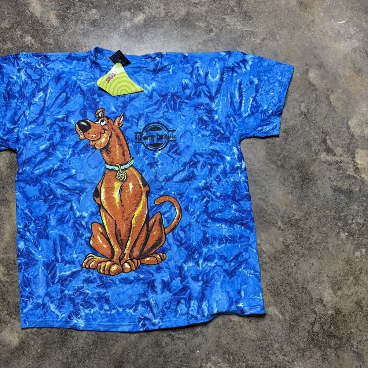 Vintage vintage deadstock scooby doo tye dye tshirt Size US XL / EU 56 / 4 - 2 Thumbnail