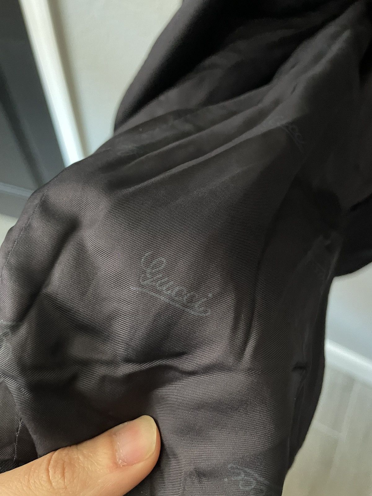 Gucci 70s 80s Vintage Gucci Double Breasted Blazer Size 40R - 3 Thumbnail