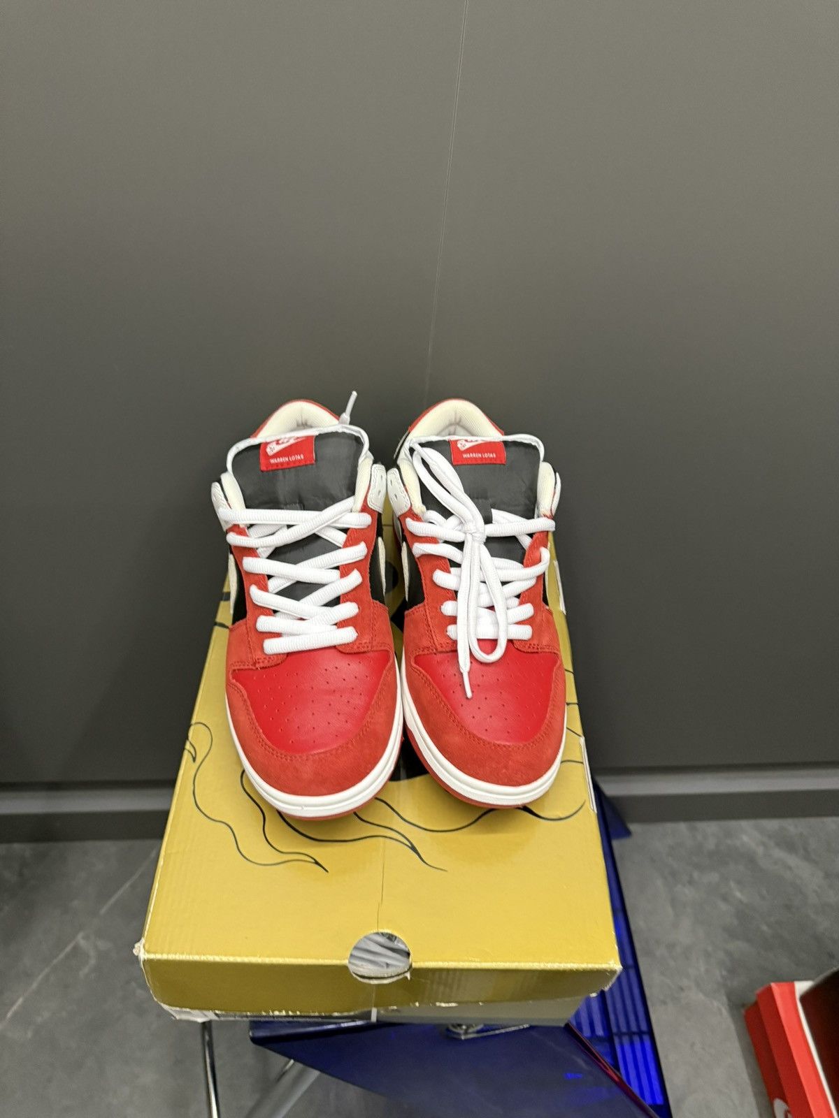 Warren Lotas Warren Lotas Jason Voorhees Dunk Low Size 9.5 Size US 9.5 / EU 42-43 - 3 Thumbnail