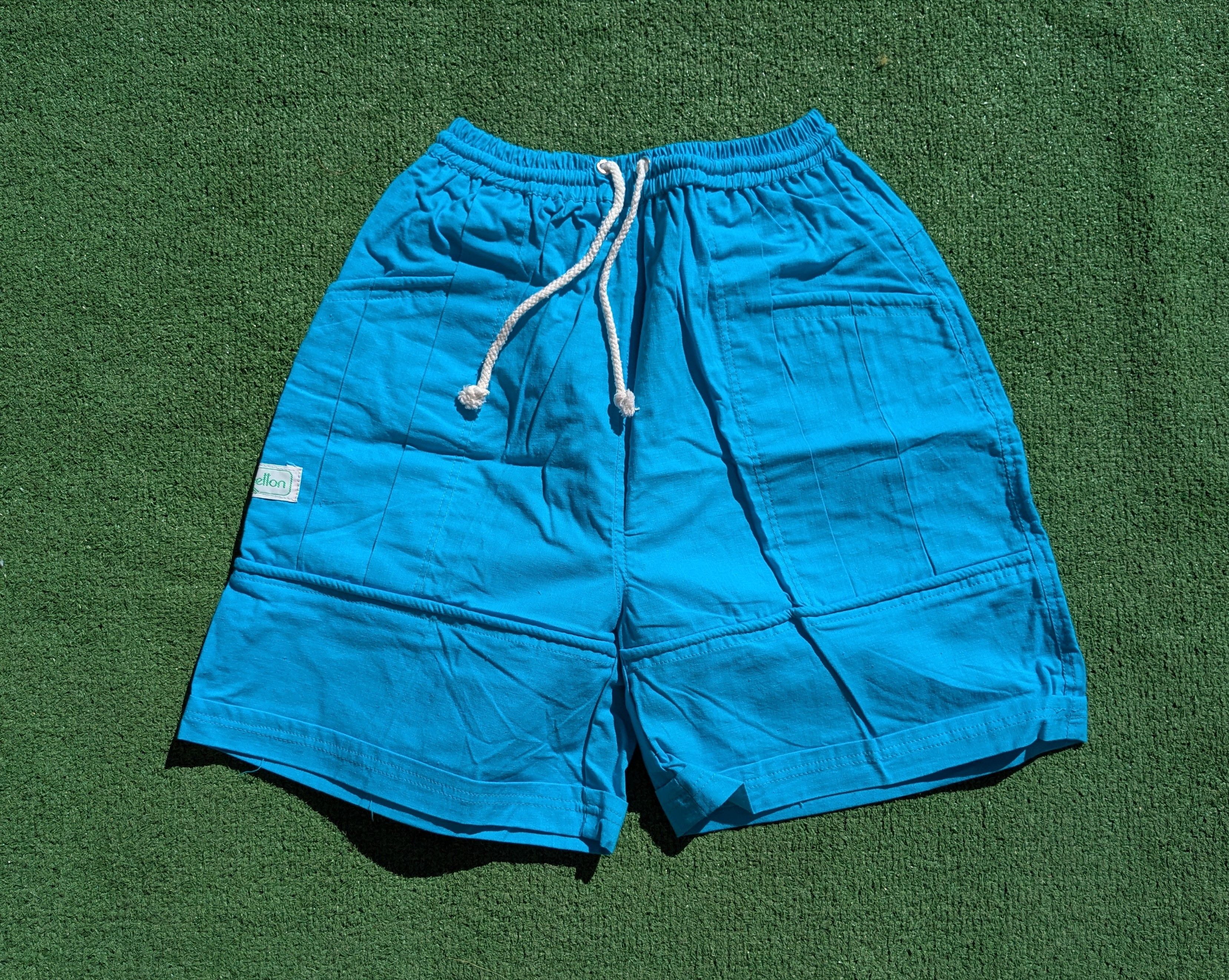 Other VTG Neon High Waisted Pleated Cotton 1990s 3Pc Short Set Size 24" / US 00 / IT 34 - 6 Thumbnail