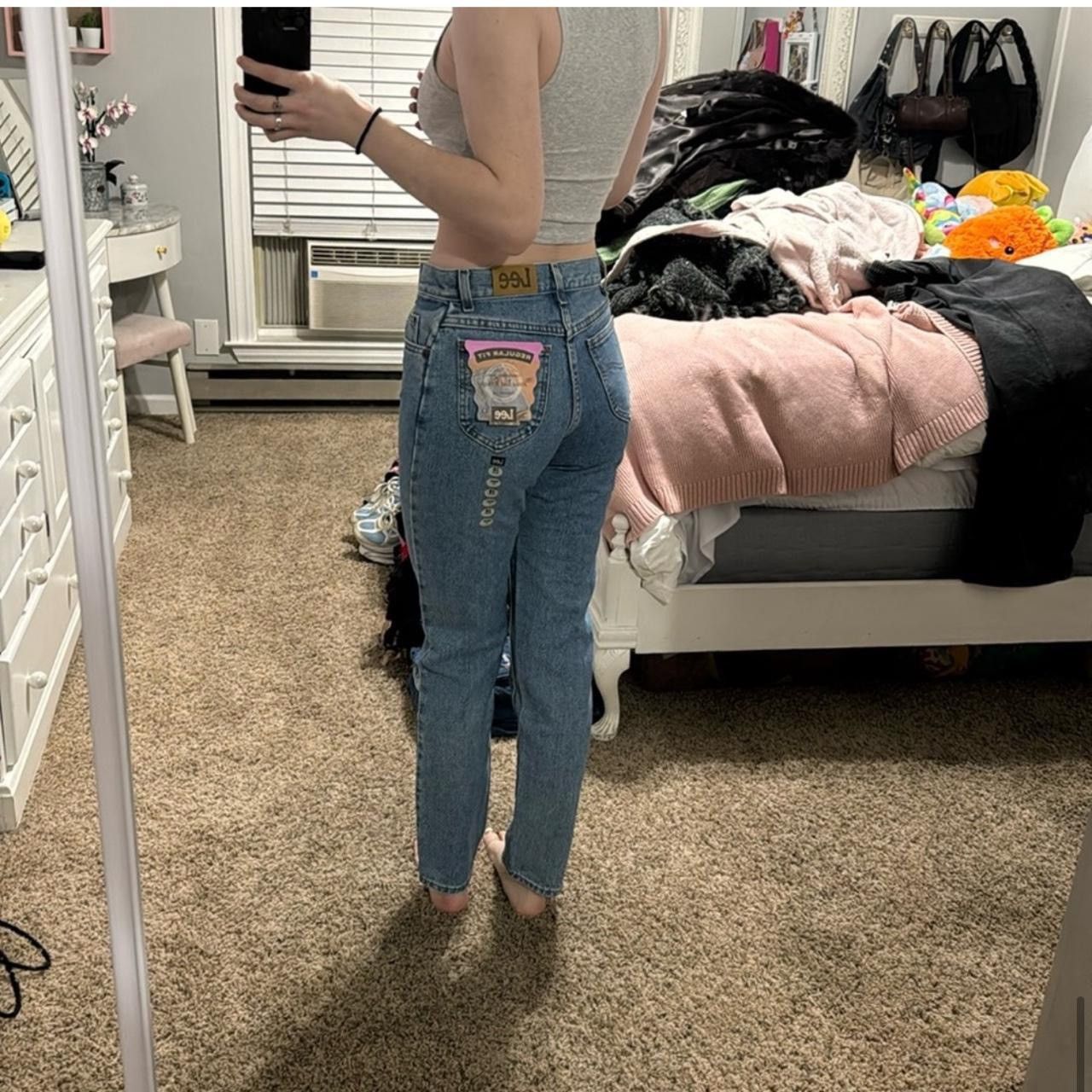 Lee × Vintage NWT Vintage Lee Jeans Size 24" / US 00 / IT 34 - 7 Thumbnail