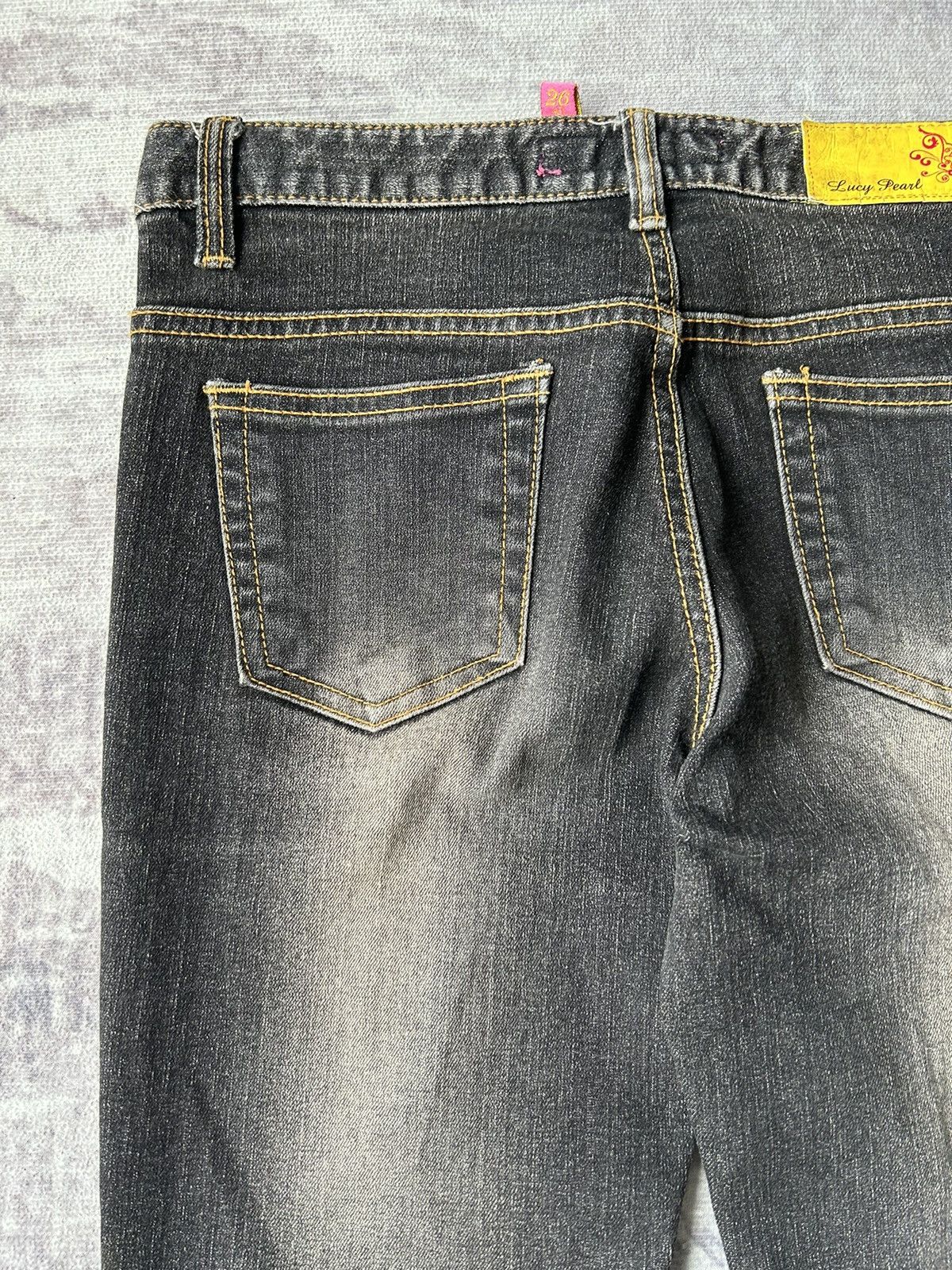 If Six Was Nine Lucy Pearl Flared Jeans Size US 29 - 14 Thumbnail
