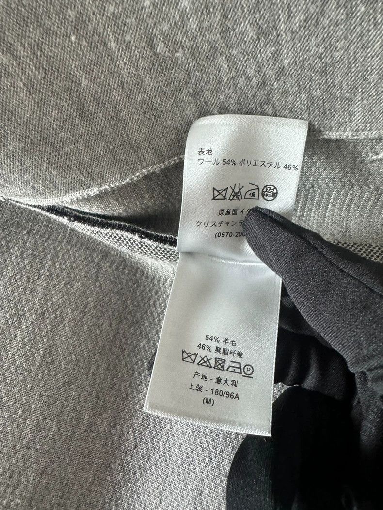 Dior Dior Grey wool suit jacket Size M / US 6-8 / IT 42-44 - 4 Thumbnail