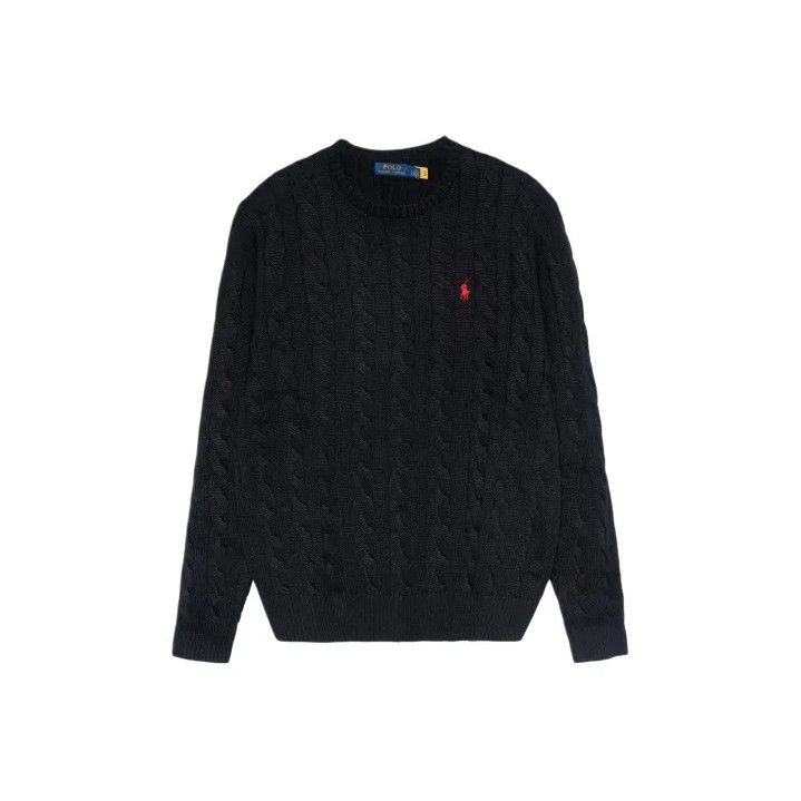 Polo Ralph Lauren Polo Ralph Lauren SS23 Solid Logo Crewneck Knit Sweater Size US L / EU 52-54 / 3 - 1 Thumbnail