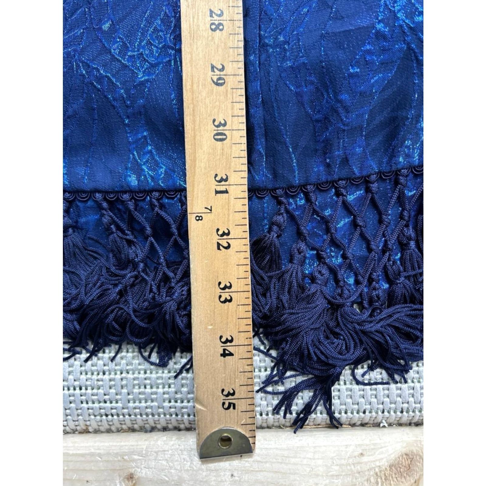 Lilly Pulitzer Lilly Pulitzer Marquette Shift Dress Women XS Blue Silk Leaf Jacquard Sleeveless Size XS / US 0-2 / IT 36-38 - 7 Thumbnail