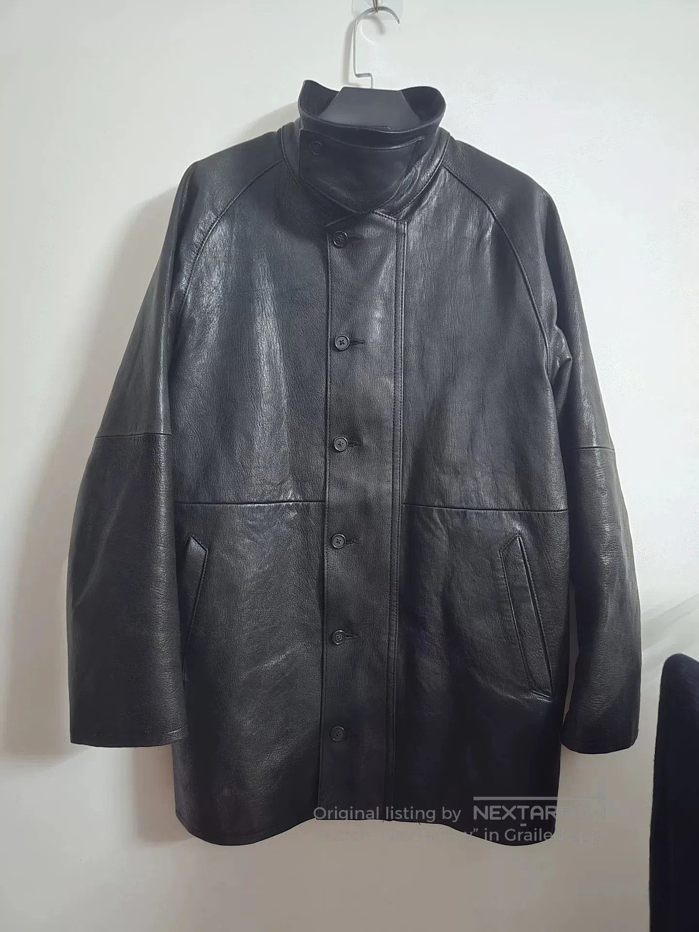 Porter Classic Classic Silver Leather Trench Coat. Size US S / EU 44-46 / 1 - 2 Thumbnail