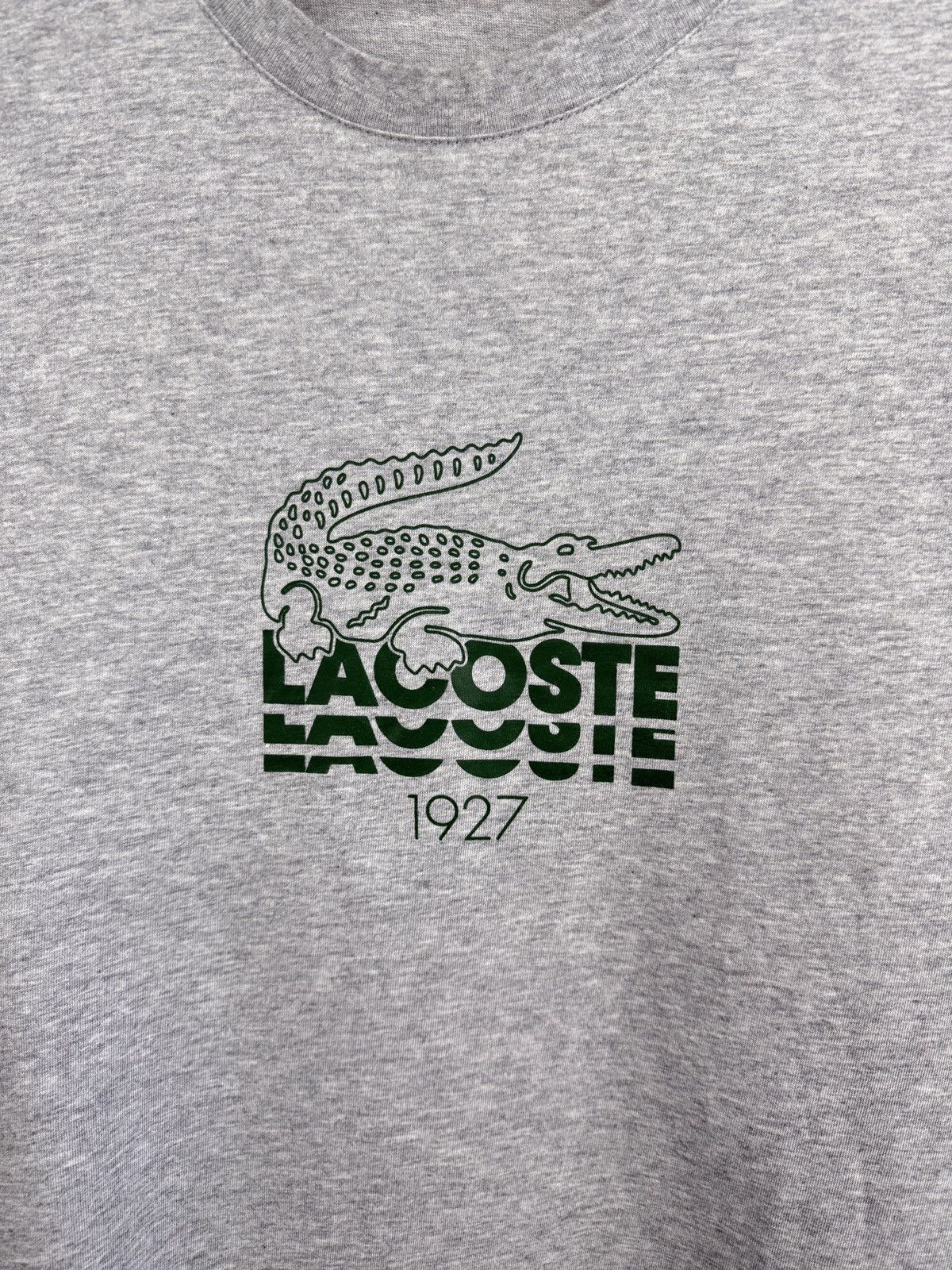Lacoste 🇫🇷 Lacoste Regular Fit T-Shirt Made in France Rare Size US XXL / EU 58 / 5 - 8 Thumbnail