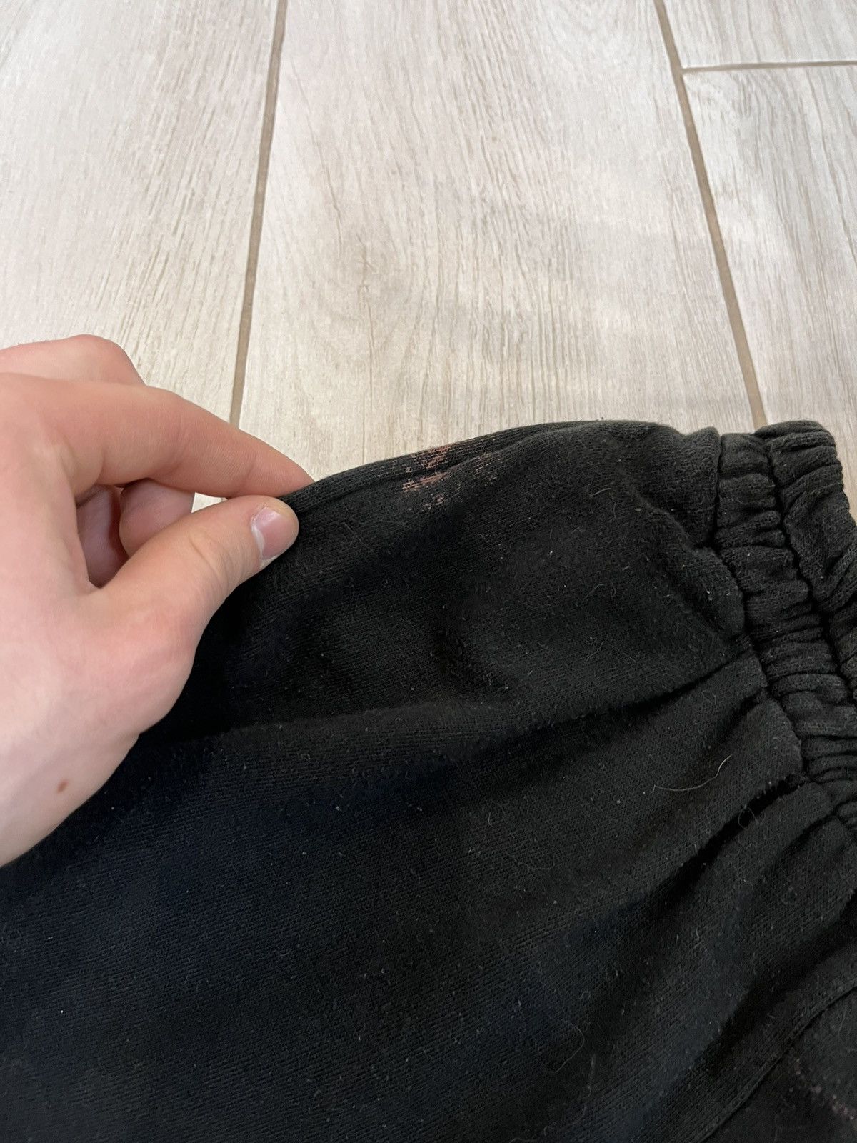 Stussy × Vintage Rare Vintage Stussy Sweatpants Black logo faded velours Size 30" / US 8 / IT 44 - 11 Thumbnail