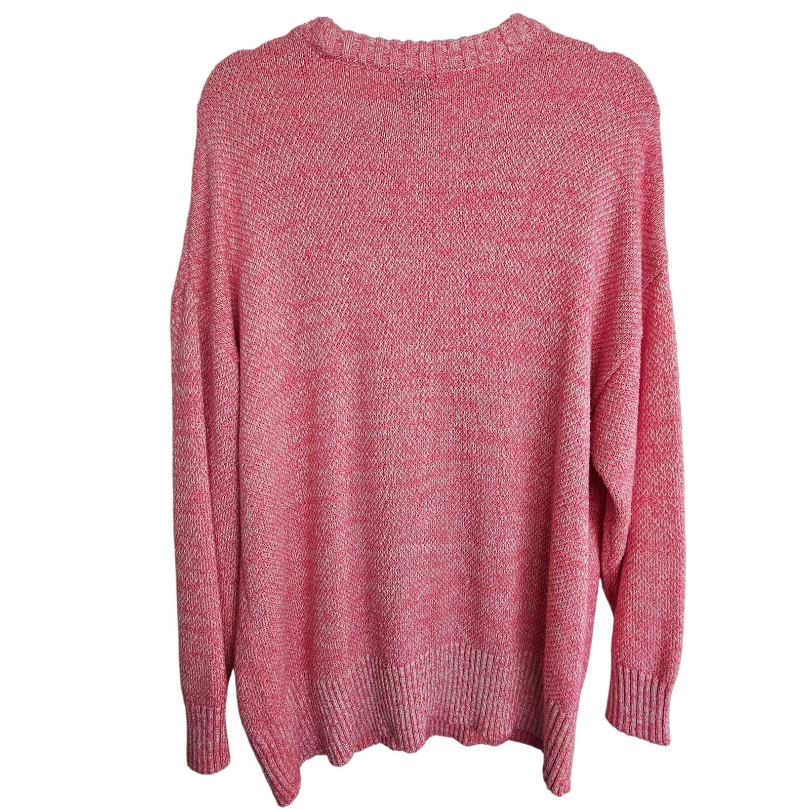 Corridor Torrid Sweater Pink Pullover Sweater Drop Shoulder Pink 2X Size XXL / US 16-18 / IT 52-54 - 10 Thumbnail