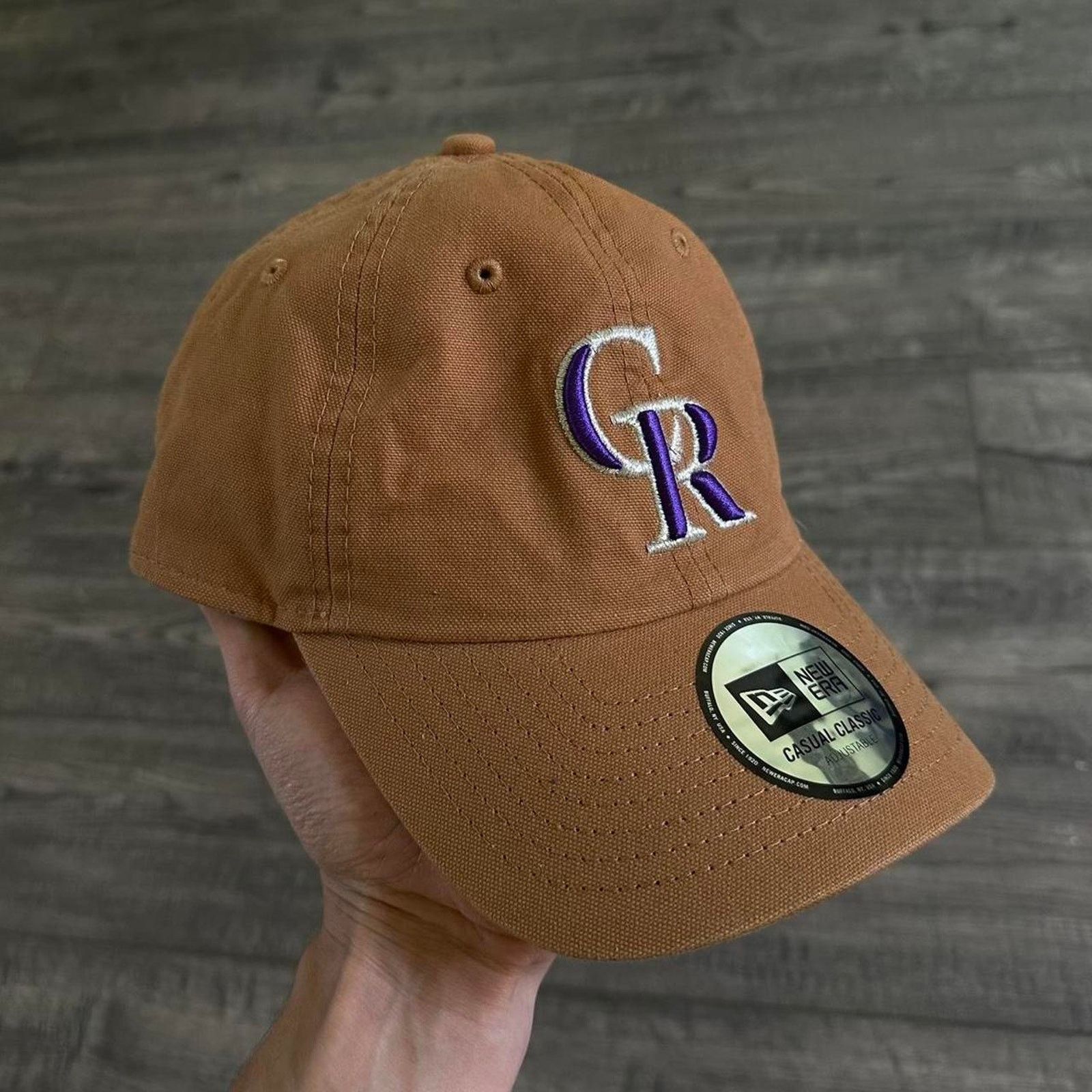 MLB Colorado Rockies New Era MLB Adjustable Baseball Hat Cap Size ONE SIZE - 2 Thumbnail